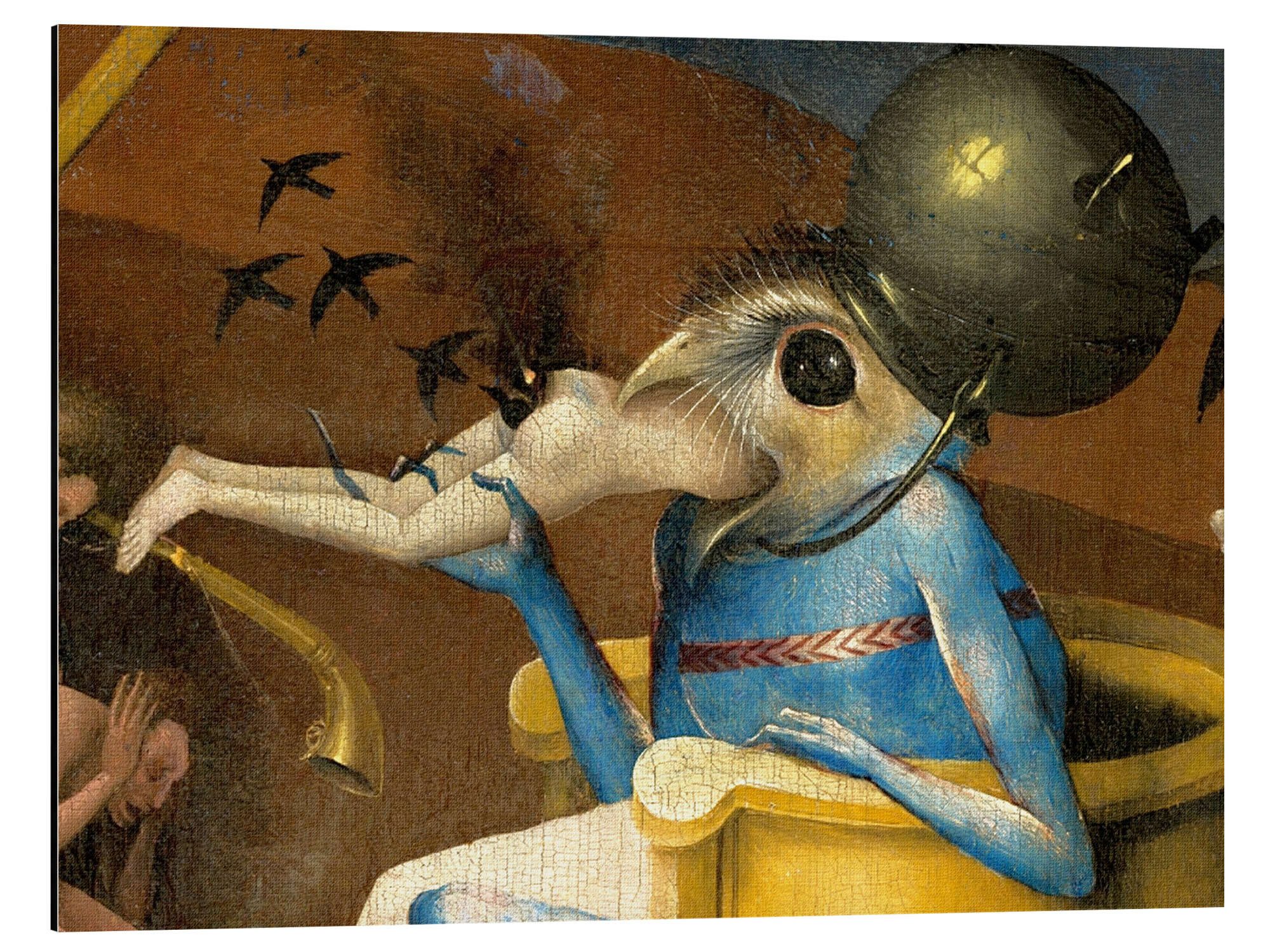 Alu-Dibond-Druck Hieronymus Bosch