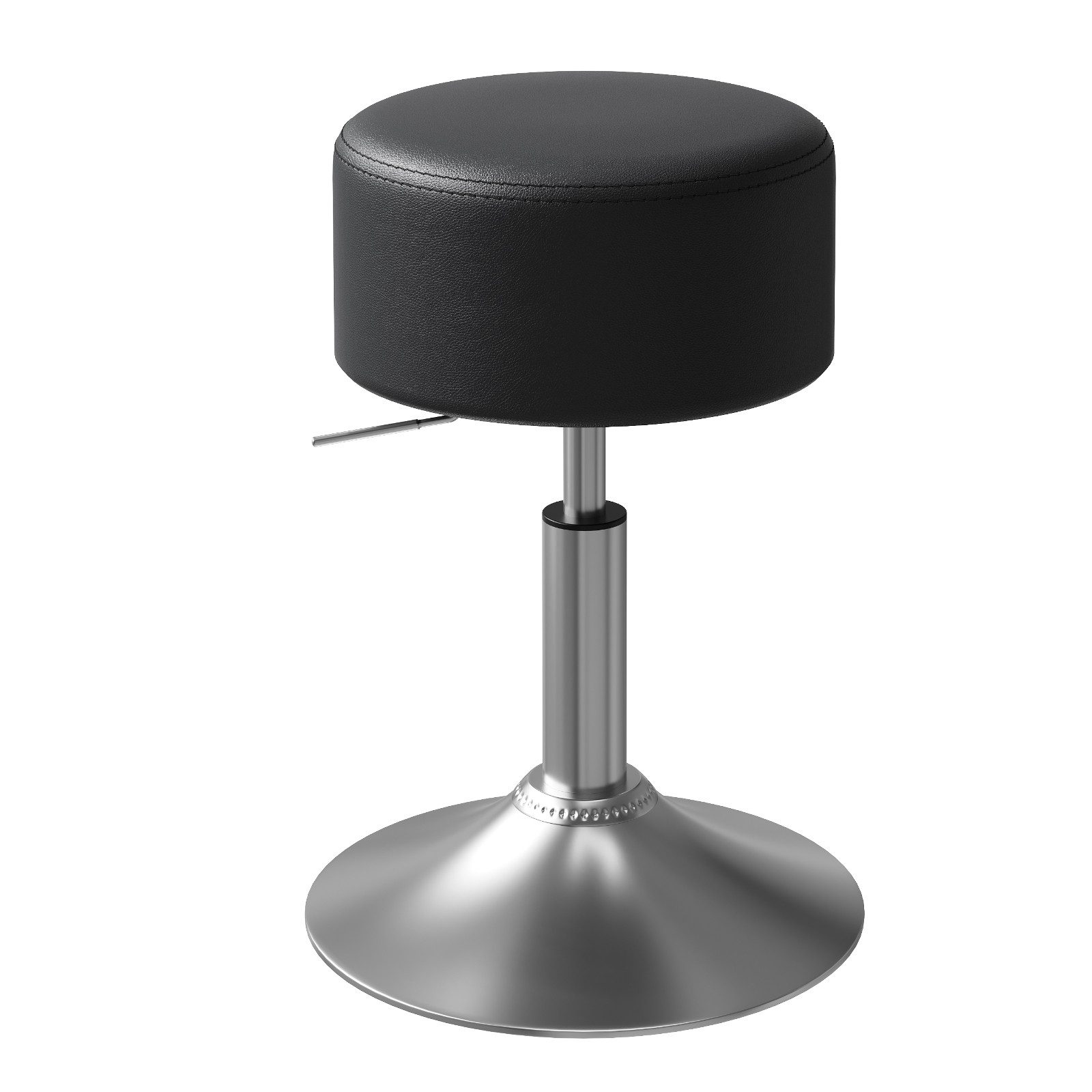 HOMALL Barhocker Höhenverstellbarer, um 360° drehbarer Friseurstuhl Drehstühle (1 St/2 St Barhocker und Schminkstuihle mit doppelter Polsterung, geeignet fur Schminktische, Schlafzimmer, Arbeitszimmer und Esszimmer)
