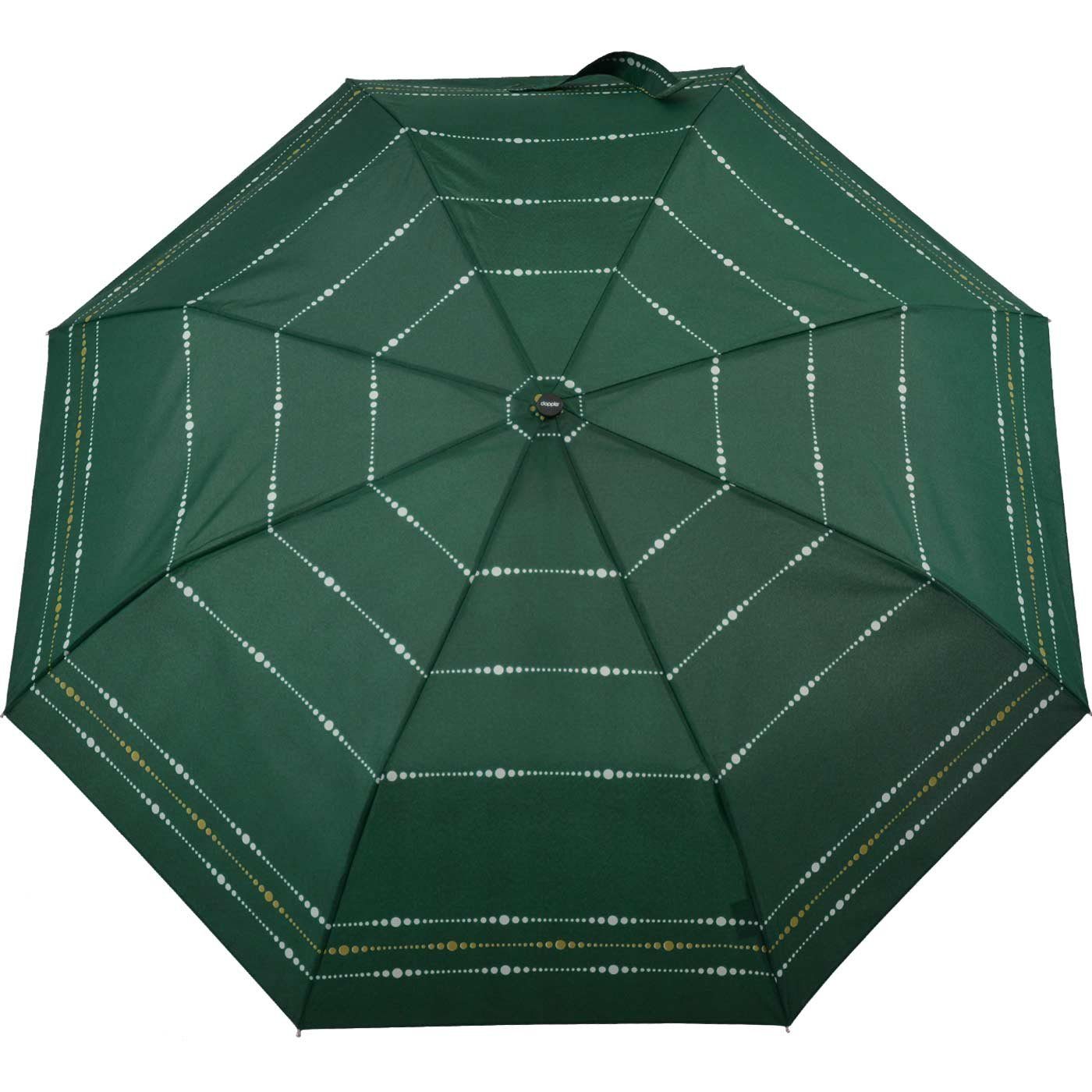 doppler® Taschenregenschirm Damen Auf-Zu-Automatik Magic Fiber - Sydney, elegant, stabil und praktisch