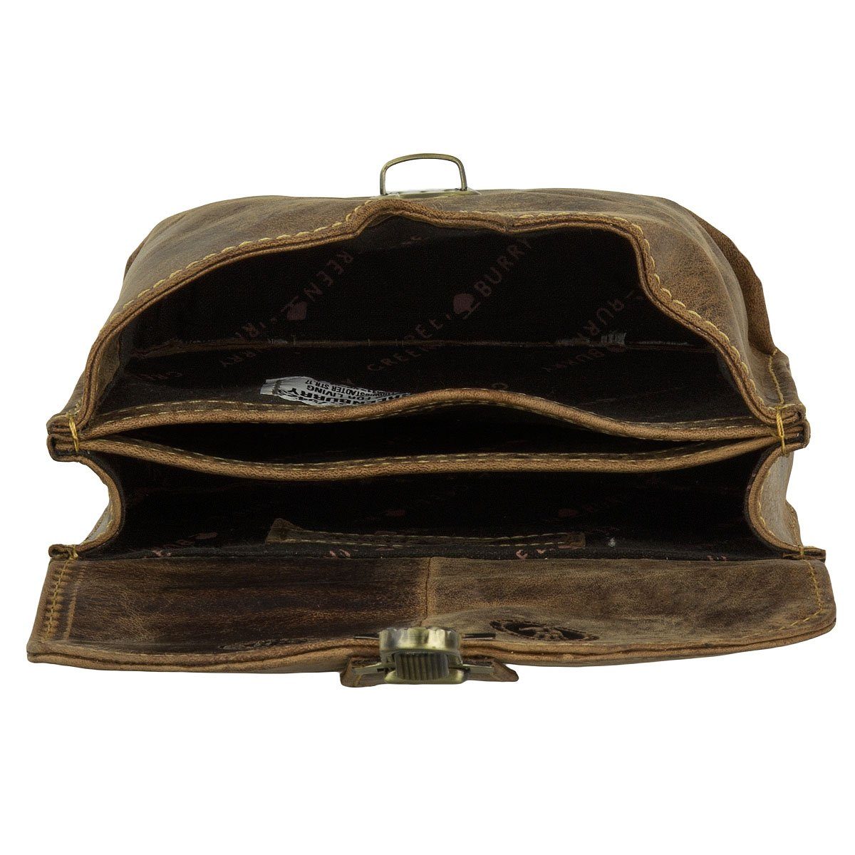 Greenburry Bauchtasche Vintage Rindsleder Gürteltasche Seitentasche günstig online kaufen