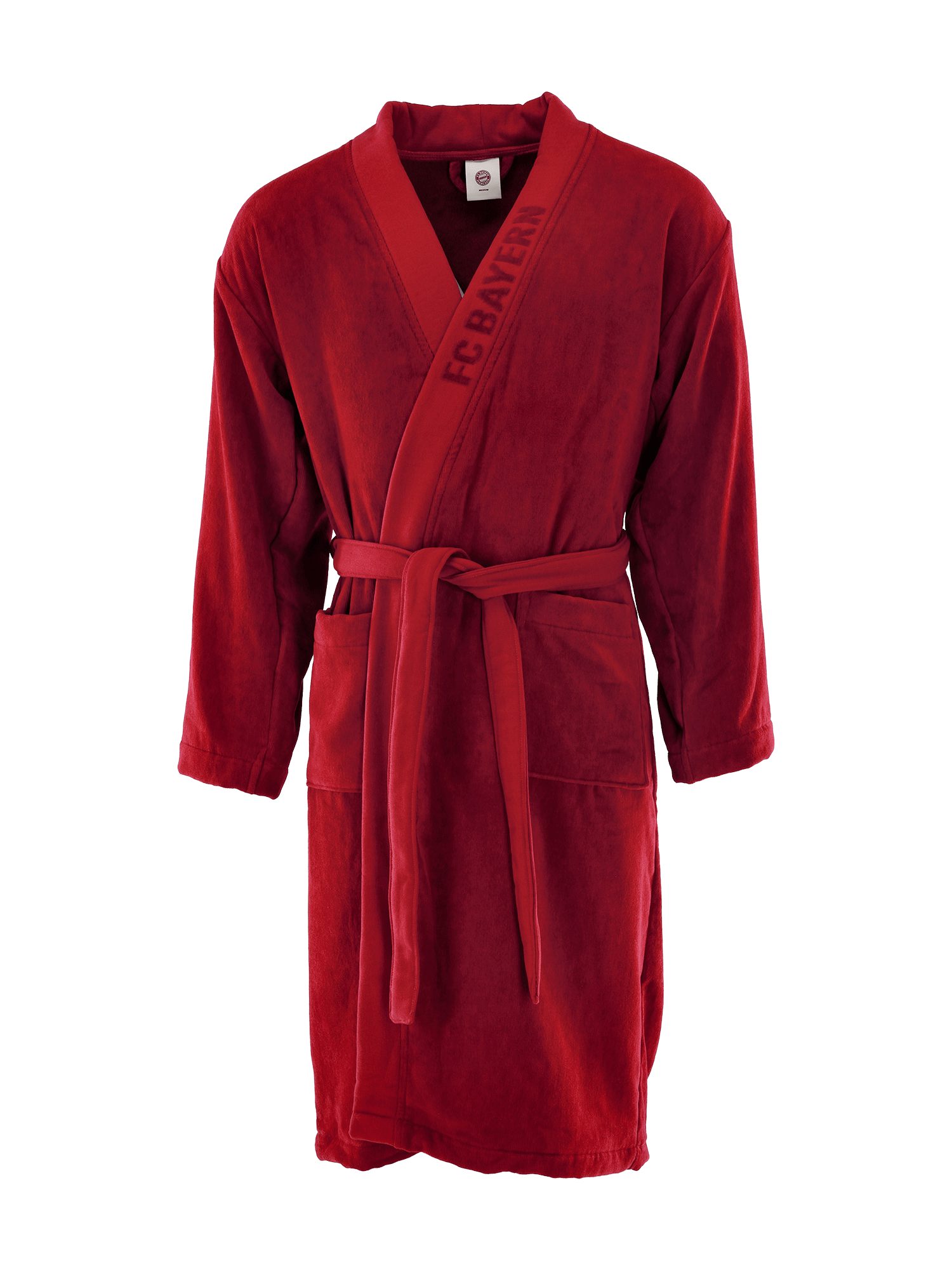 FC Bayern München Bademantel FC Bayern München I Bademantel I Herren I Rot, 100% Baumwolle