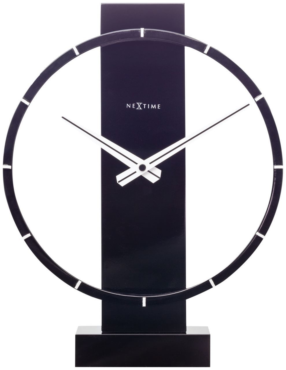NEXTIME Wanduhr Nextime Tisch- Wanduhr Carl Small 34 x 27 cm