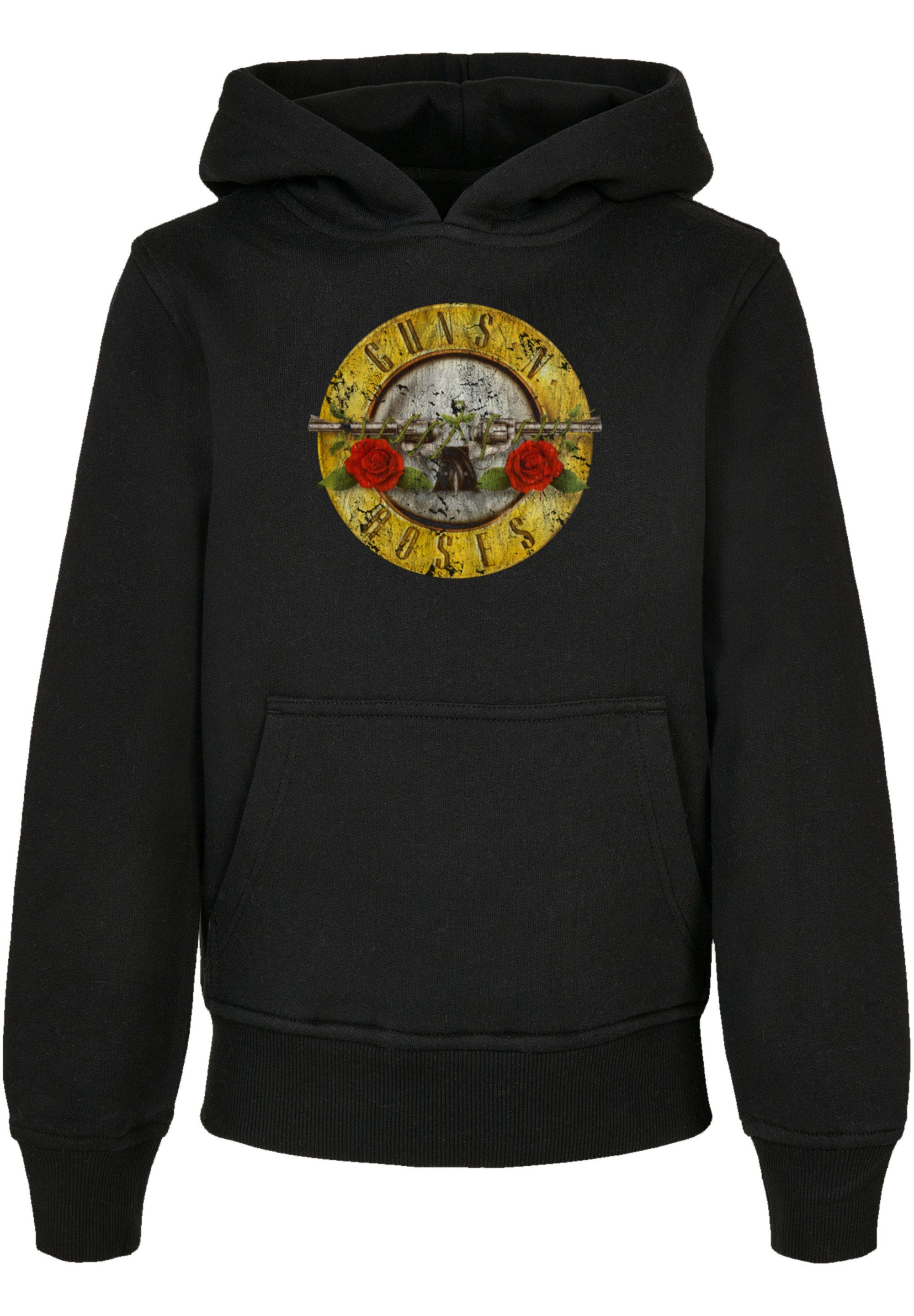 F4NT4STIC Kapuzenpullover Guns 'n' Roses Vintage Classic Logo Black Print schwarz