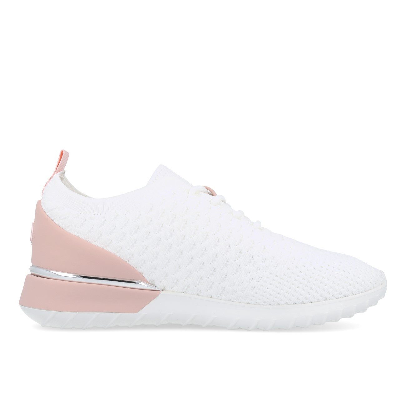 La Strada La Strada 2101381 Sneaker Damen White Knitted Pink Heelcap Sneaker