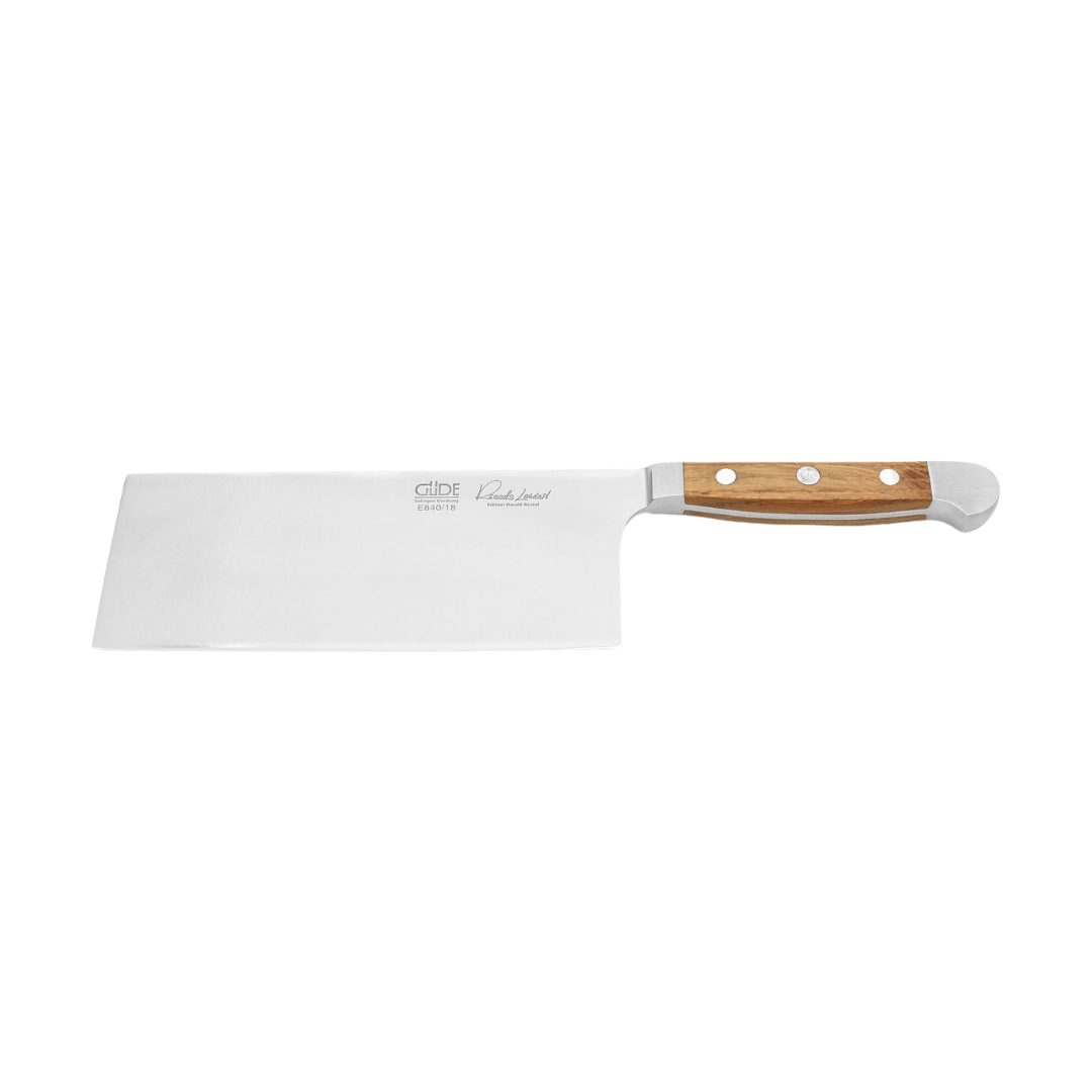 Güde Messer Solingen Kochmesser Kochmesser Chinaform 18cm Alpha Fasseiche