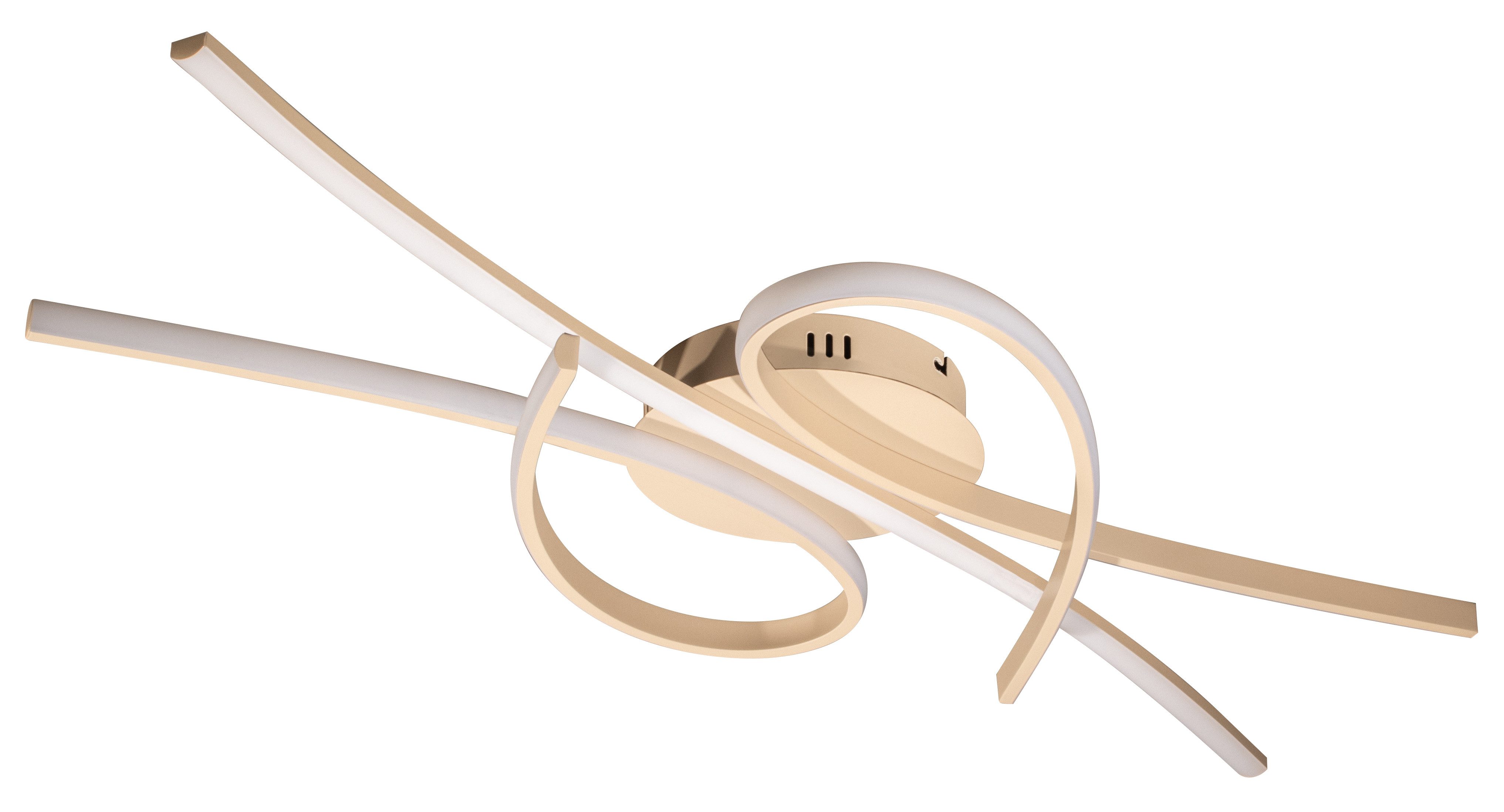 FISCHER & HONSEL Deckenleuchte Biba, Dimmfunktion, LED wechselbar, Farbtemperatur stufenlos einstellbar