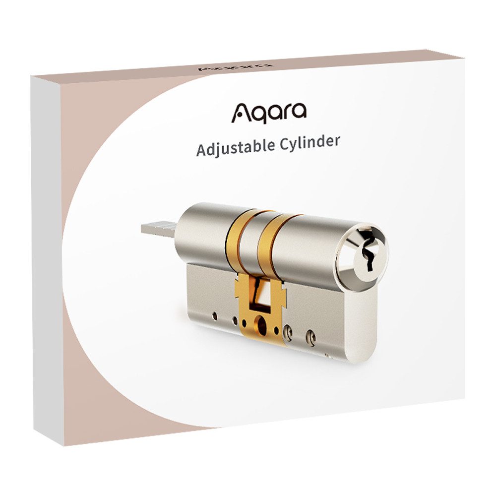 Aqara Schließzylinder, (Aqara Verstellbarer Zylinder für Aqara Smart Lock U200), 2 Schlüssel im Lieferumfang