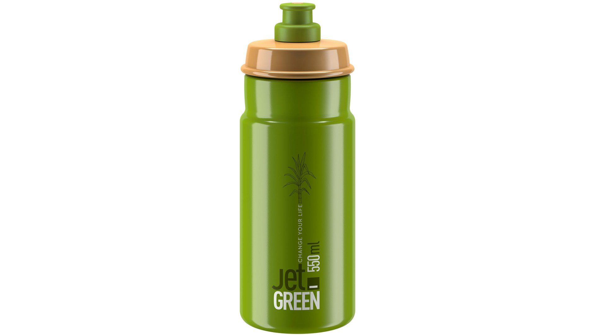 Jet 550ml, Elite Trinkflasche grün/oliv Trinkflasche Elite Green