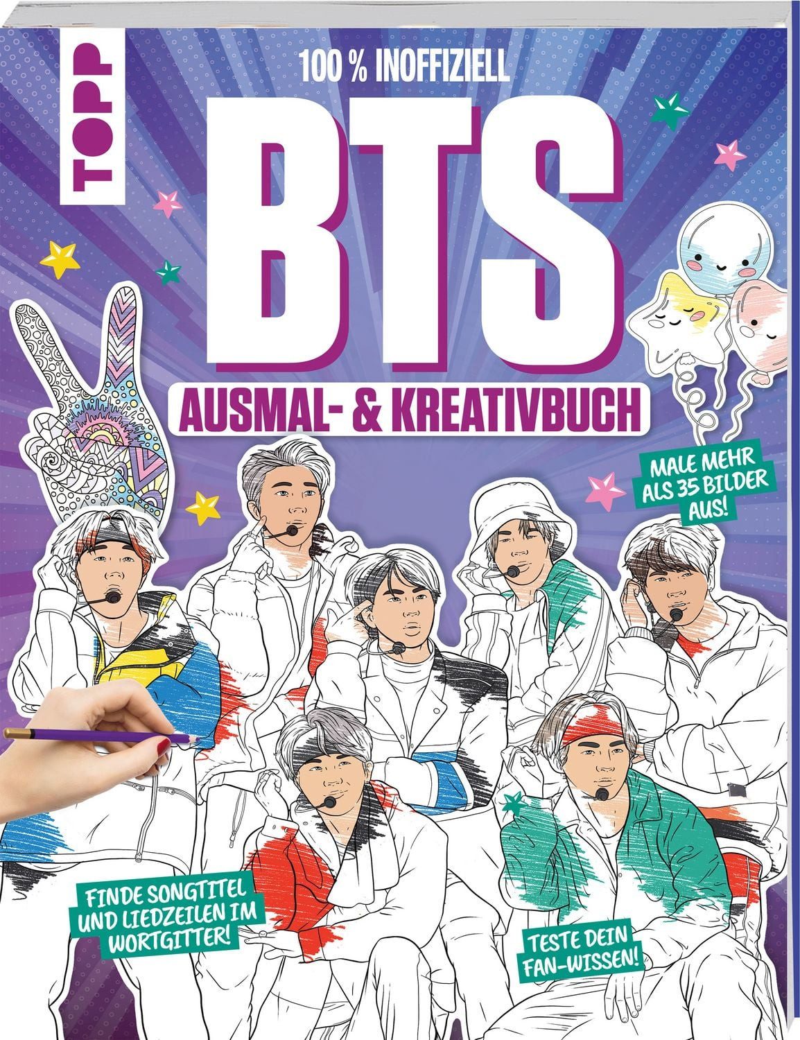 BTS: Das inoffizielle Ausmal- & Kreativbuch / diverse