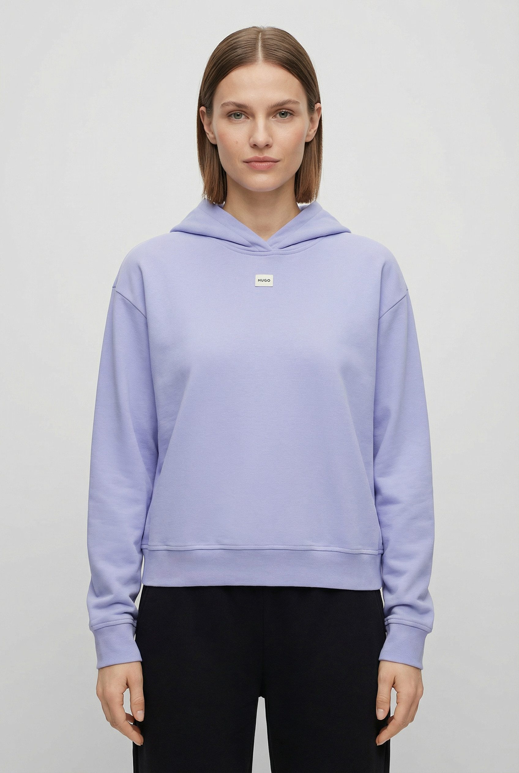 HUGO Hoodie Signature basic, normale Passform