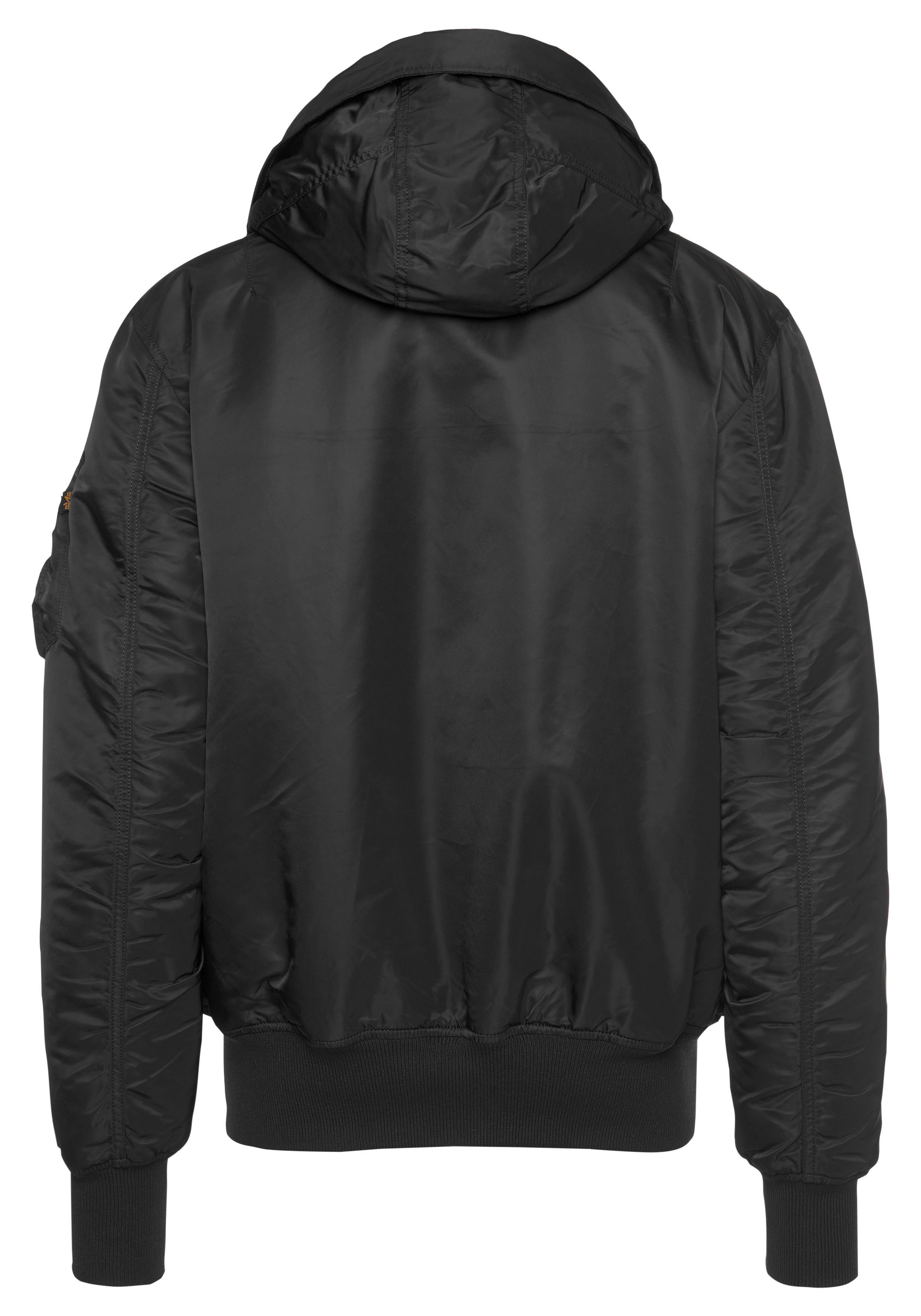 Alpha Industries Bomberjacke MA-1 HOODED black