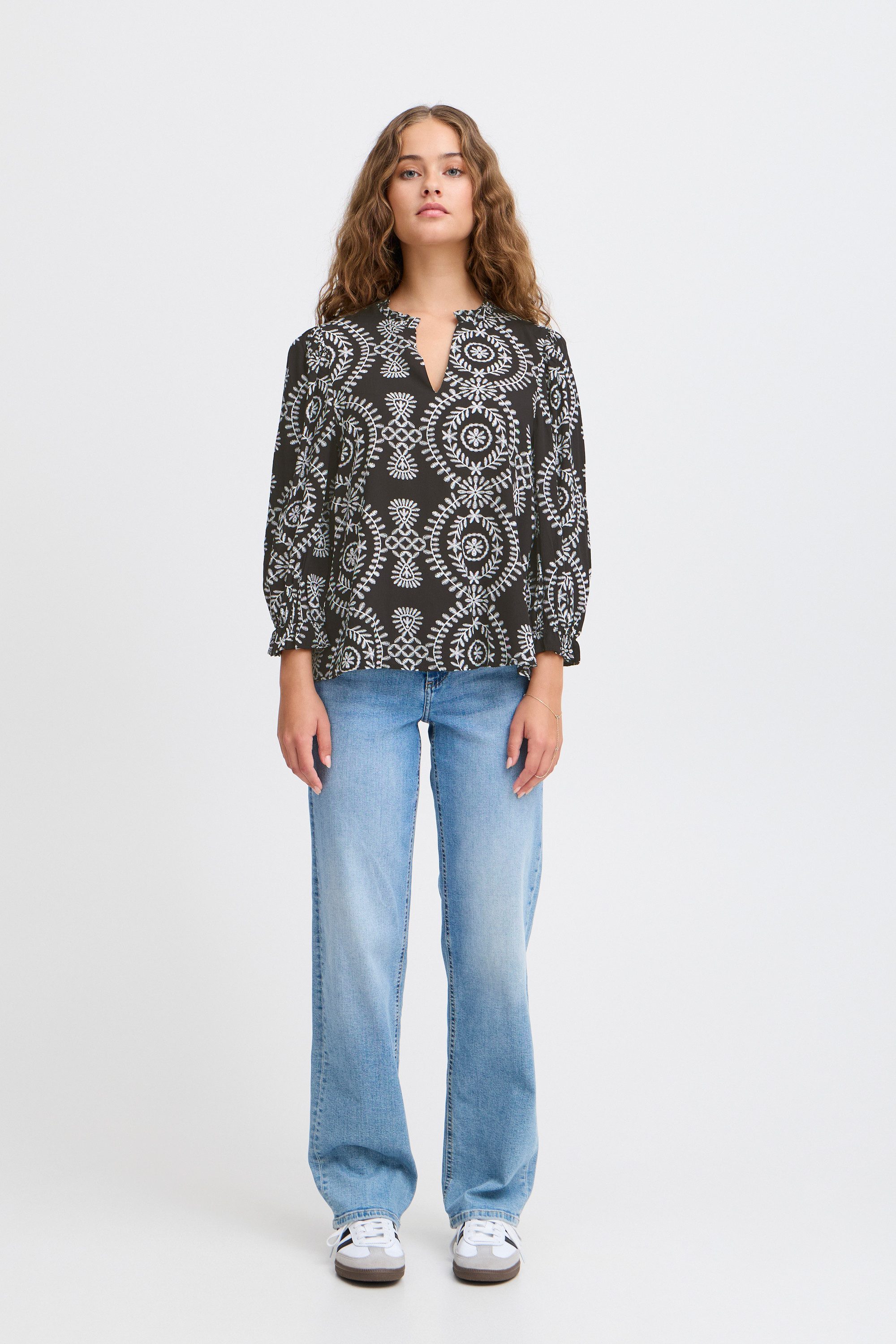 Ichi Langarmbluse IXMENEKA MS