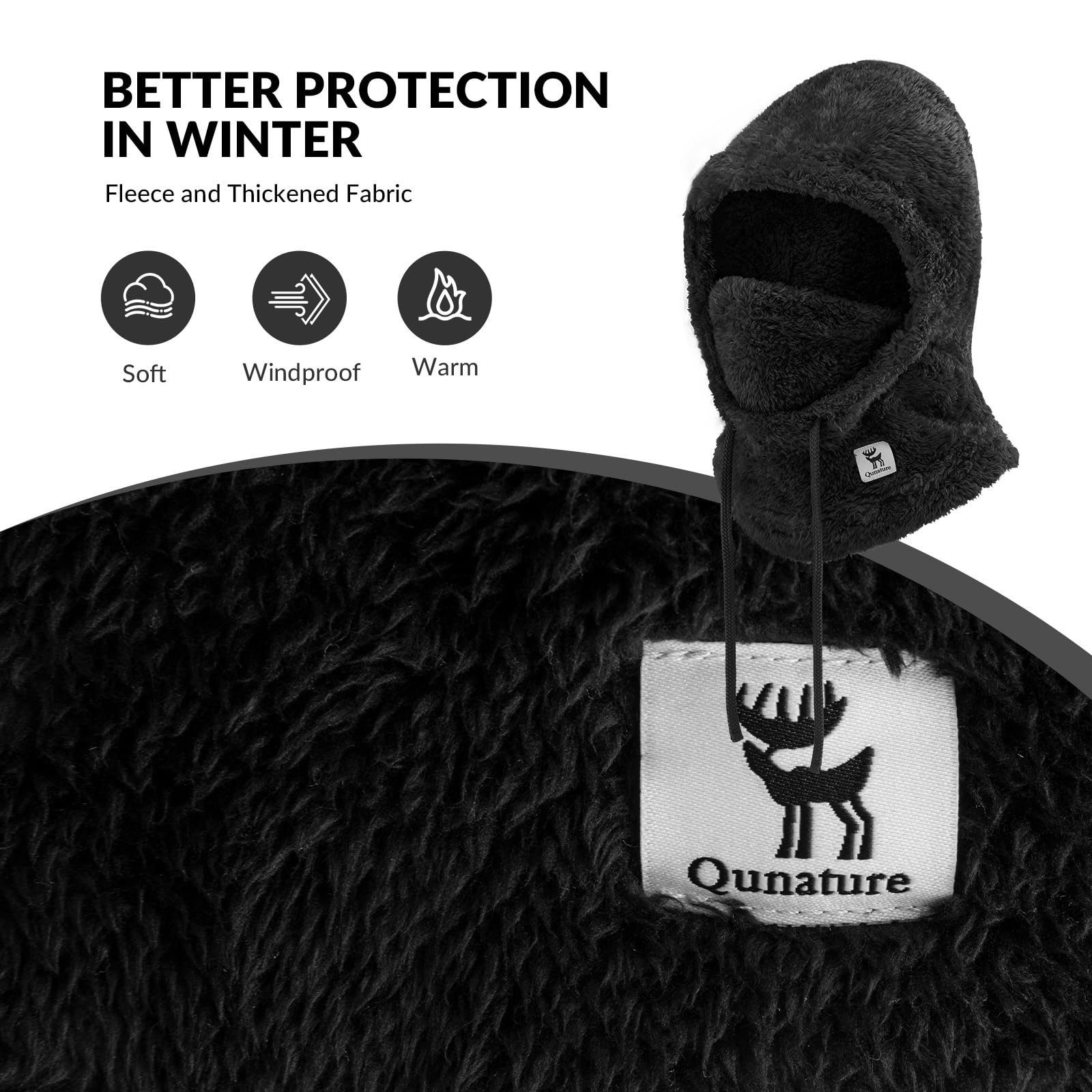 Qunature Sturmhaube Winter Warme Balaclava Thermo günstig online kaufen