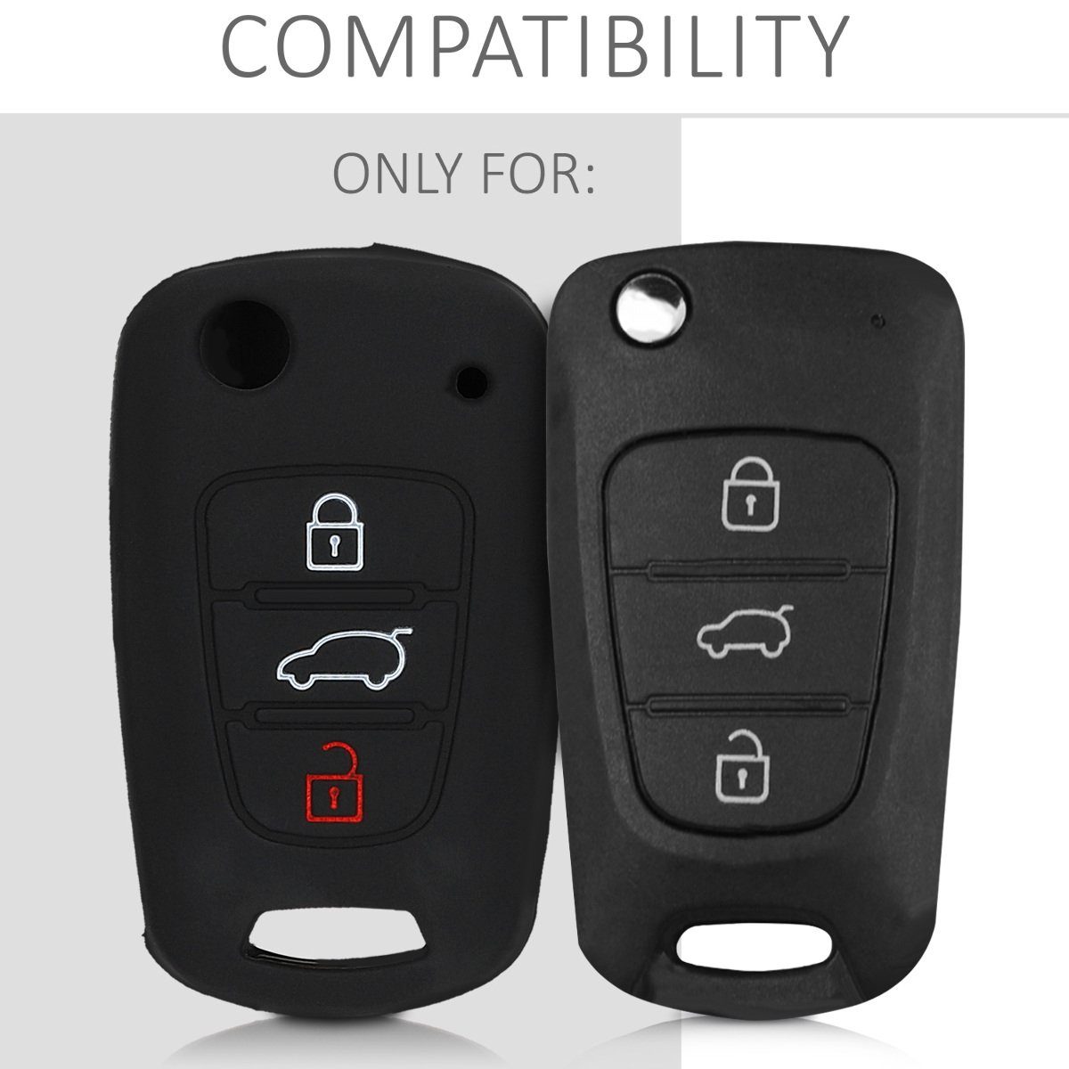 kwmobile Schlüsseltasche Autoschlüssel Hülle für Hyundai günstig online kaufen