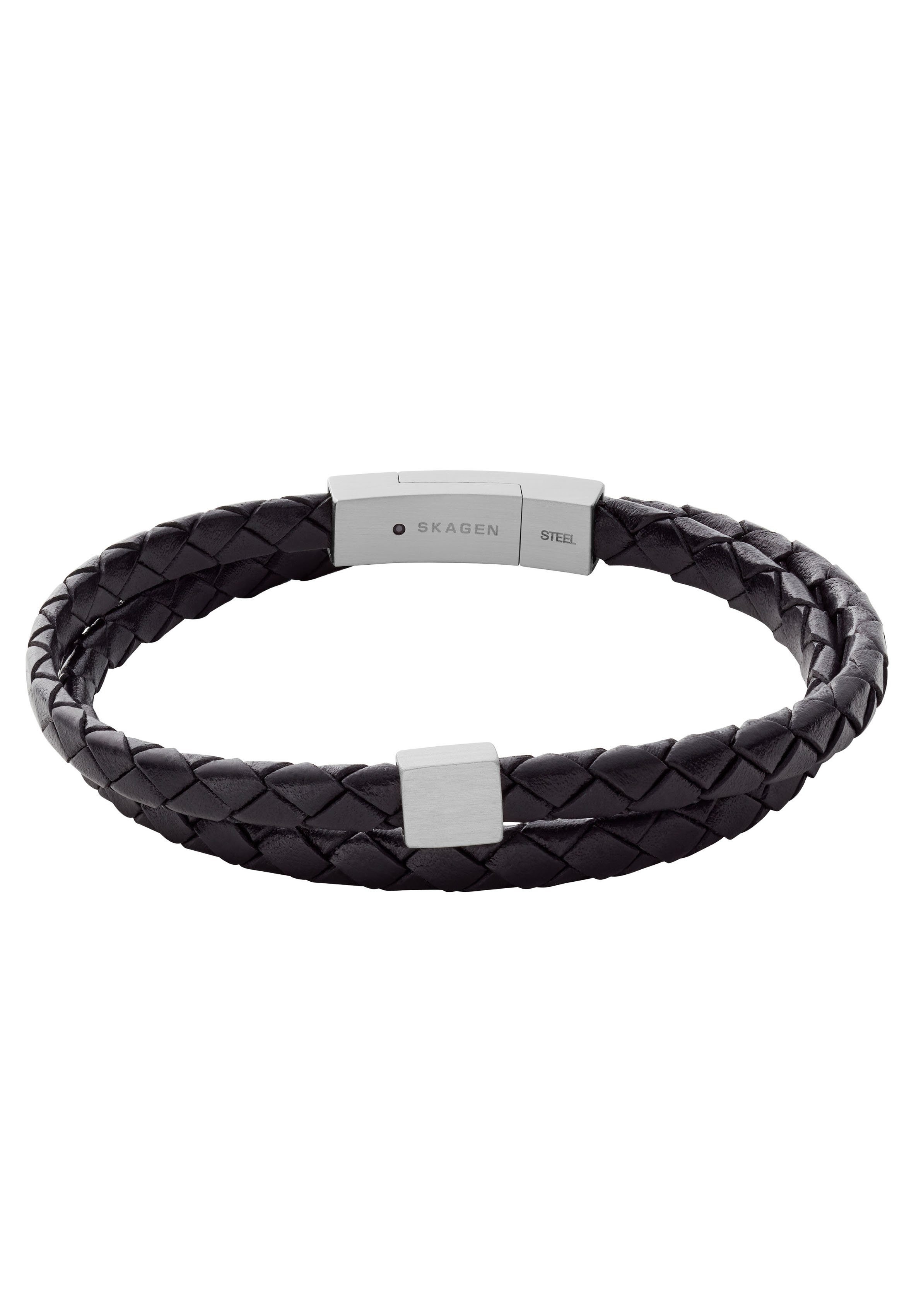 Skagen HULSTEN, Lederarmband SKJM0184040