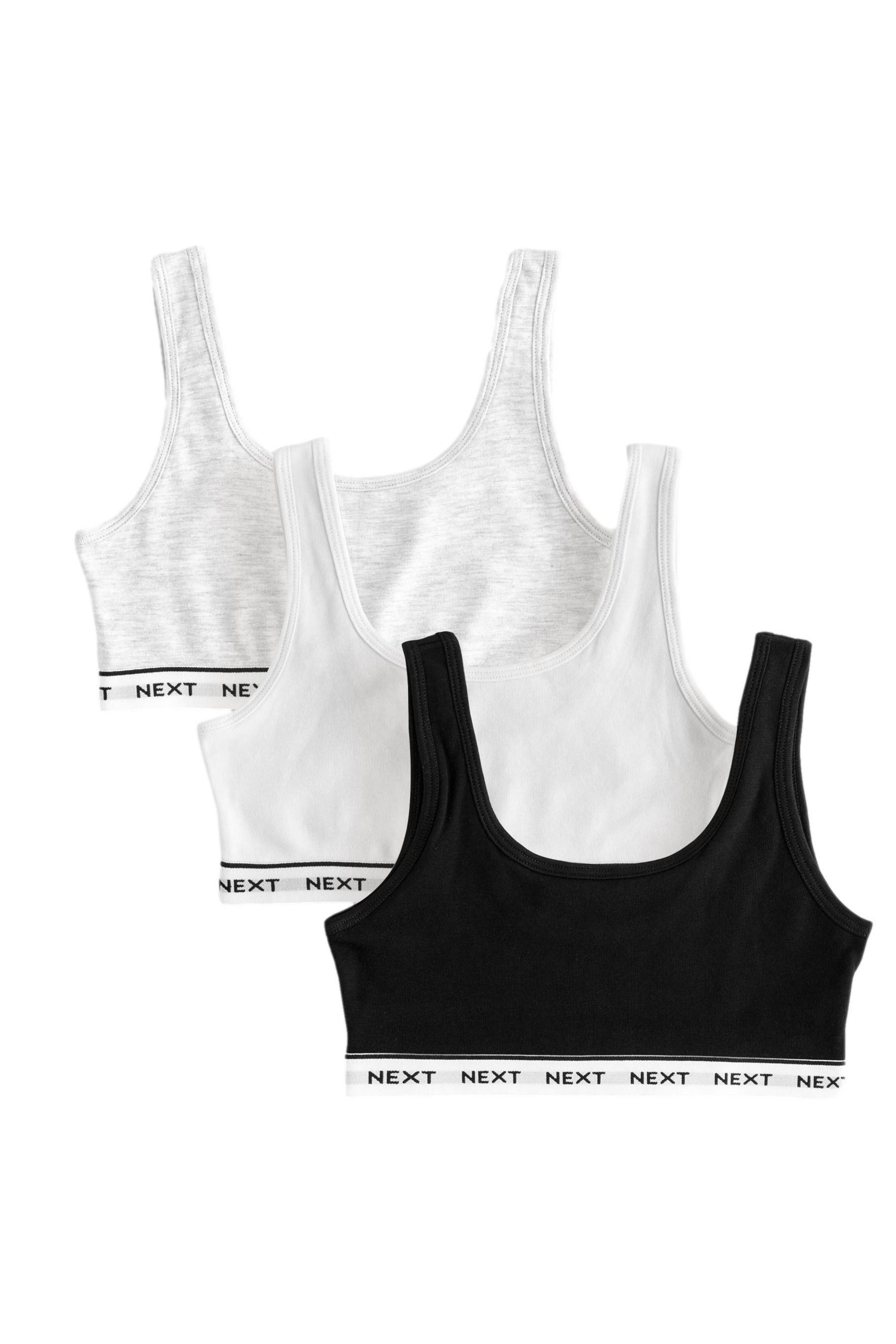 Next Crop-Top Kurztops, 3er-Pack (3-tlg)