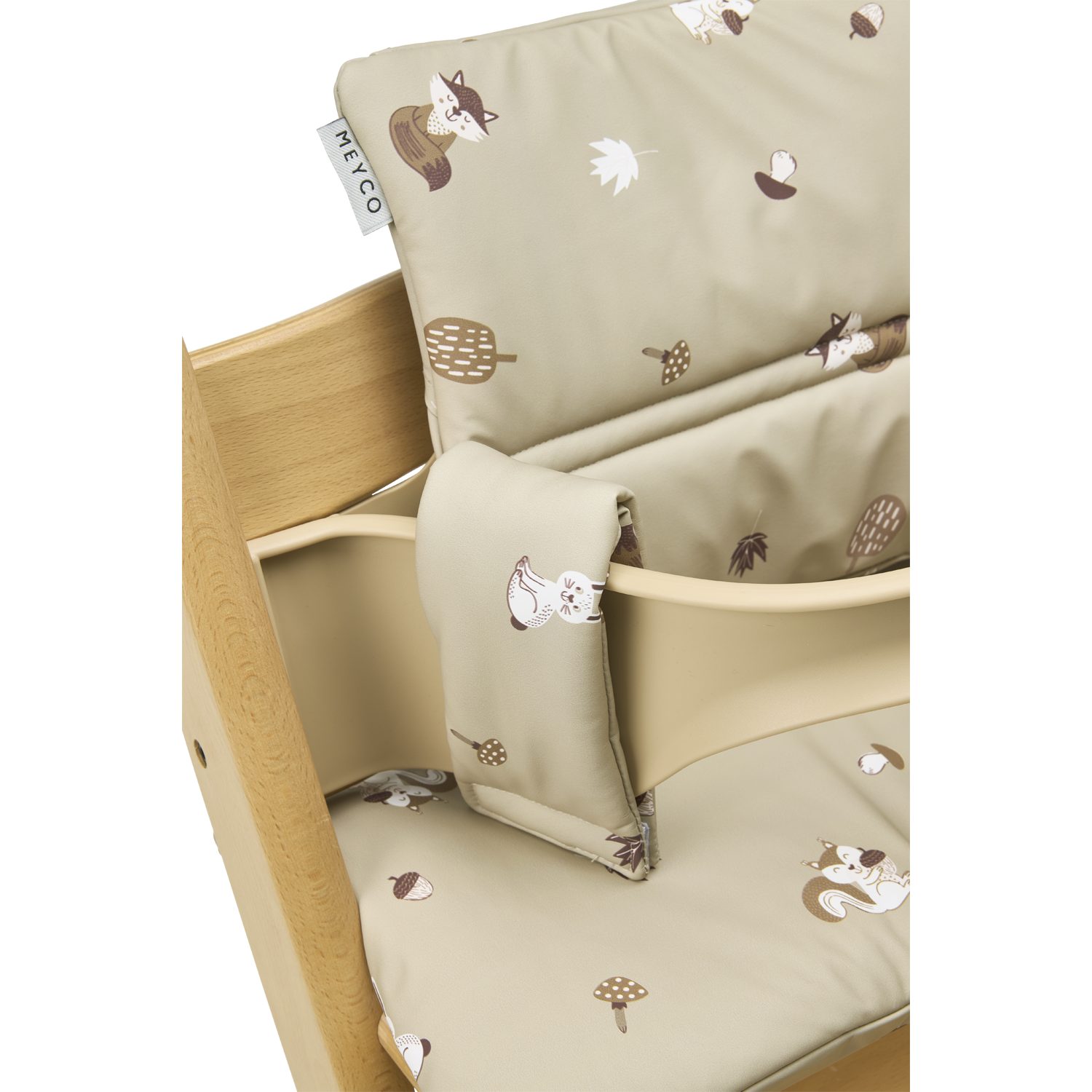 Meyco Baby Sitzverkleinerer Forest Animals Sand, (1-tlg), One size