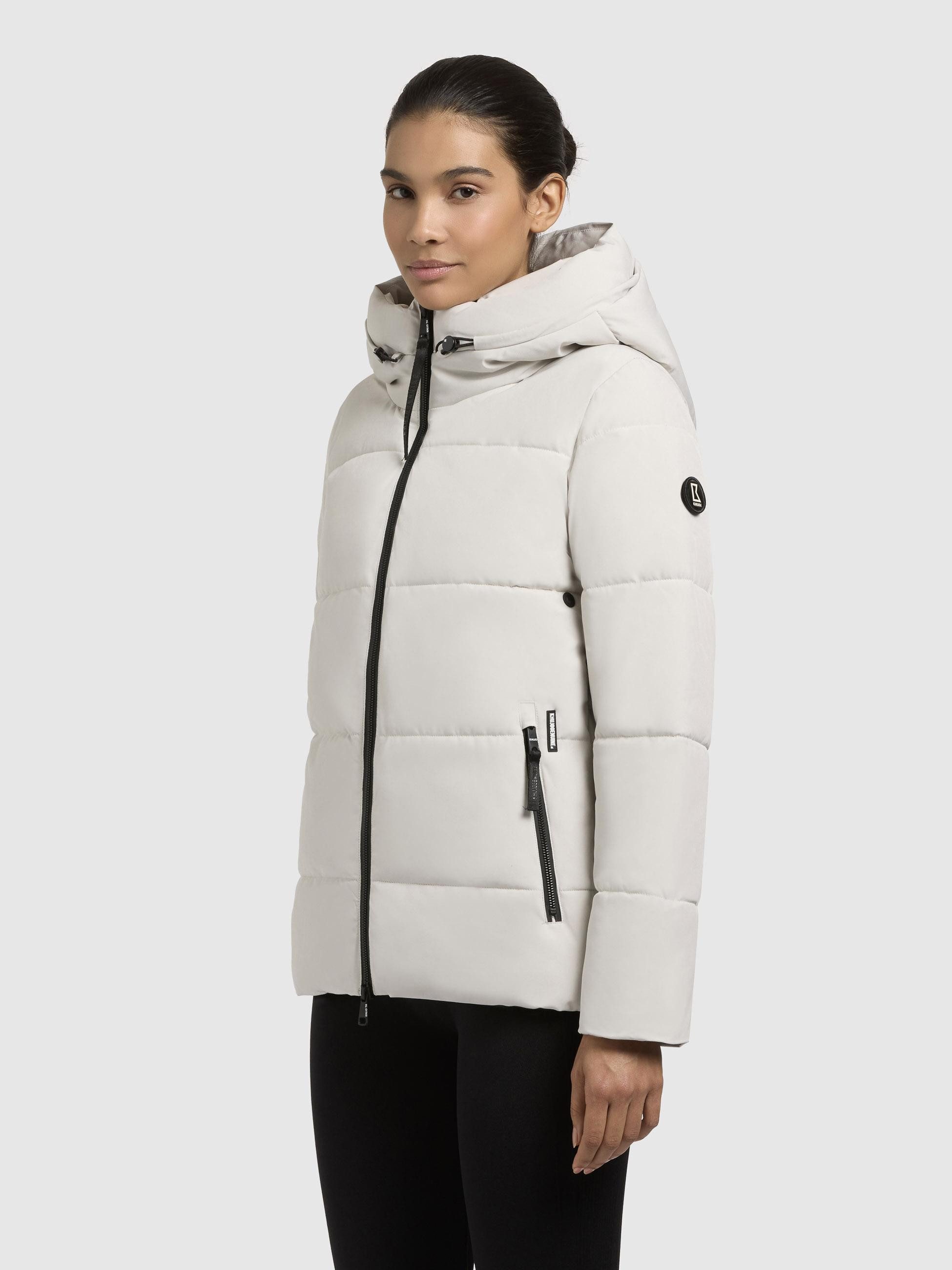 khujo Steppjacke Fanc2-YM Kurze gesteppte Damen Winterjacke