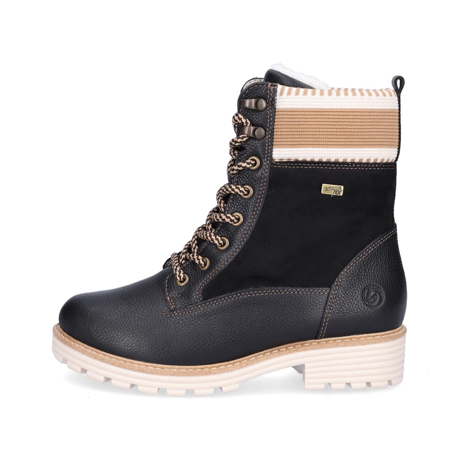 Remonte Remonte Damen Schnürboot schwarz Schnürboots günstig online kaufen