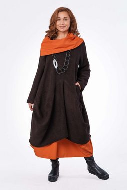 déjà vu Fashion Ballonkleid Bisceyne Kleid in Tulpenform aus Bouclé (1-tlg)
