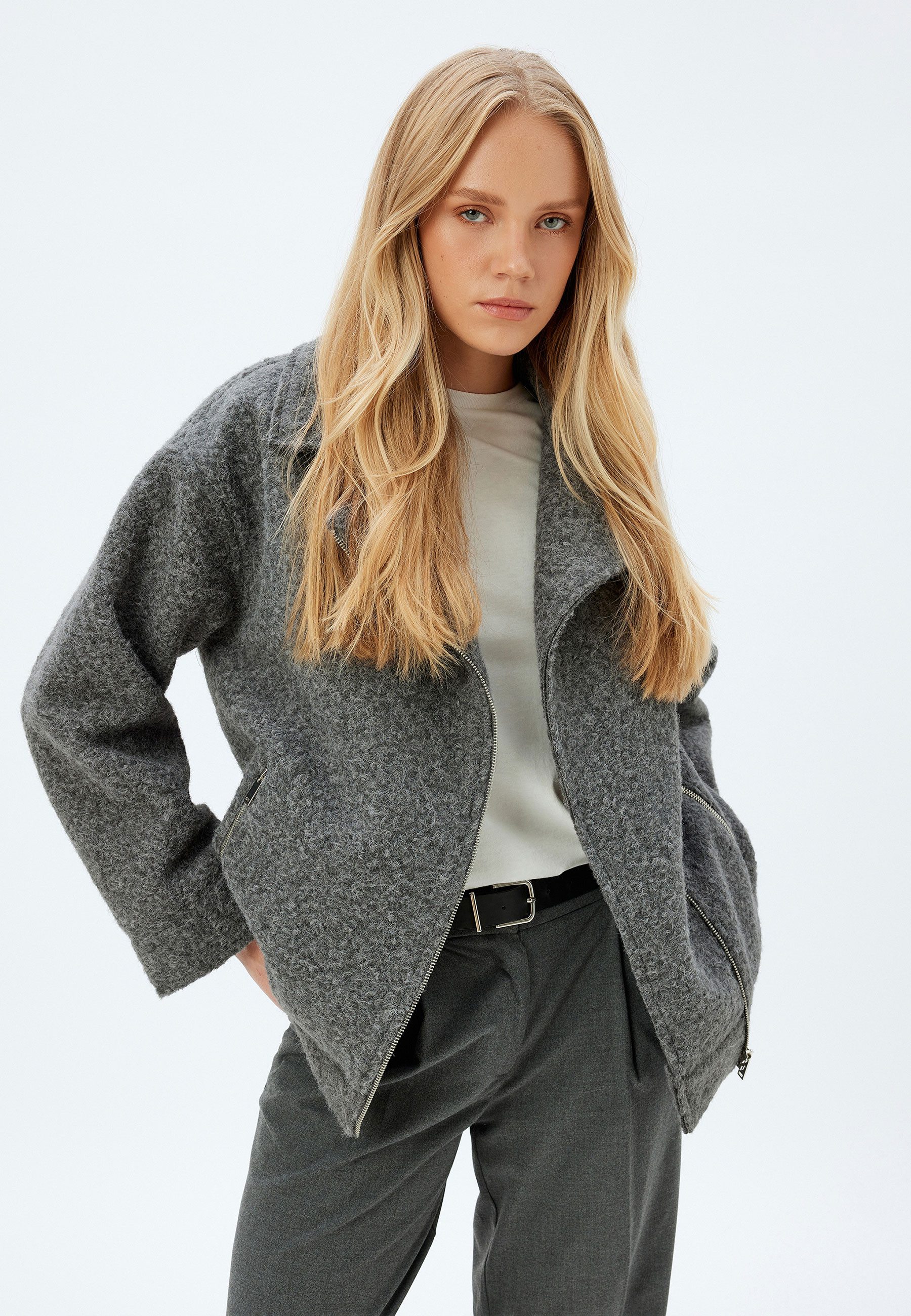 Koton Kurzmantel Regular Jacket Kragen