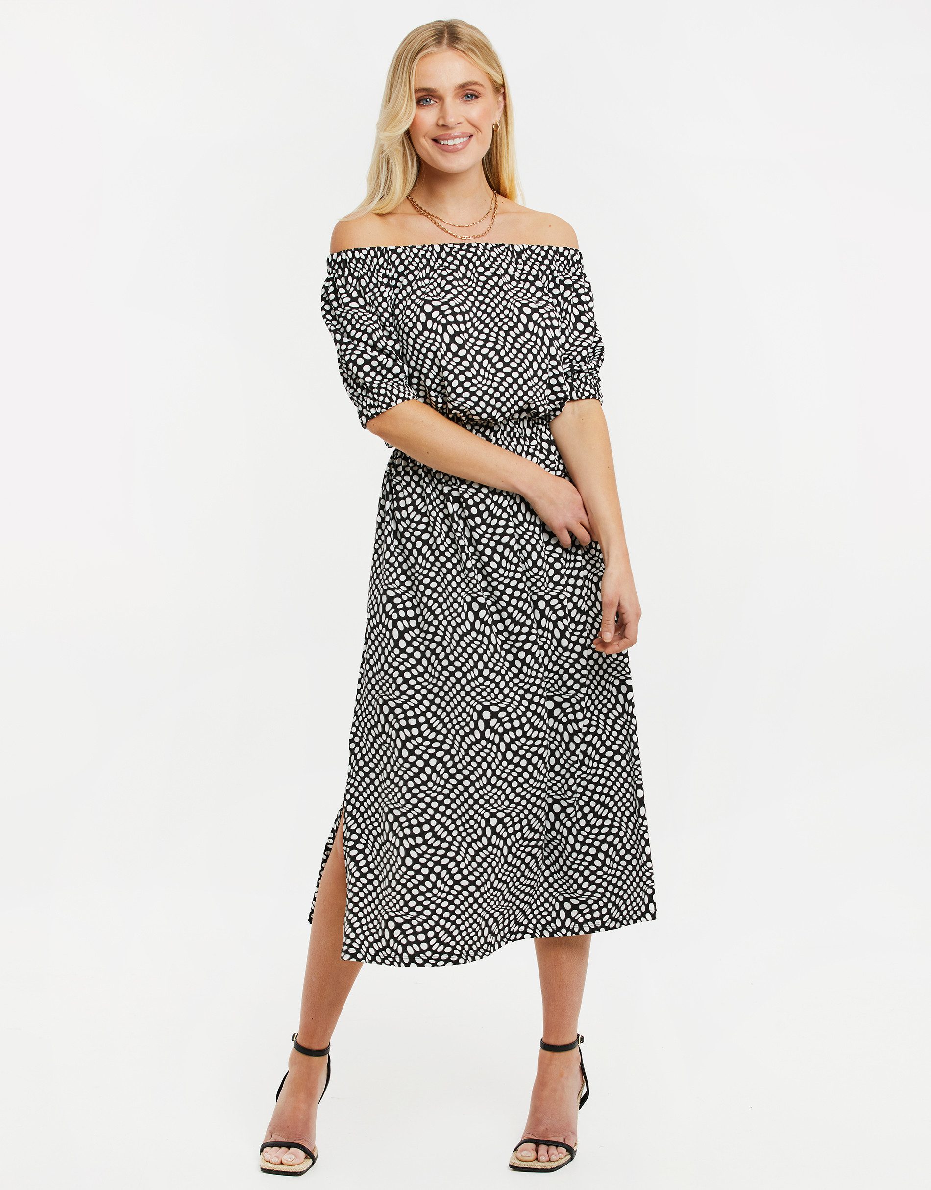Threadbare Sommerkleid THBAltrincham im schulterfreien Design günstig online kaufen