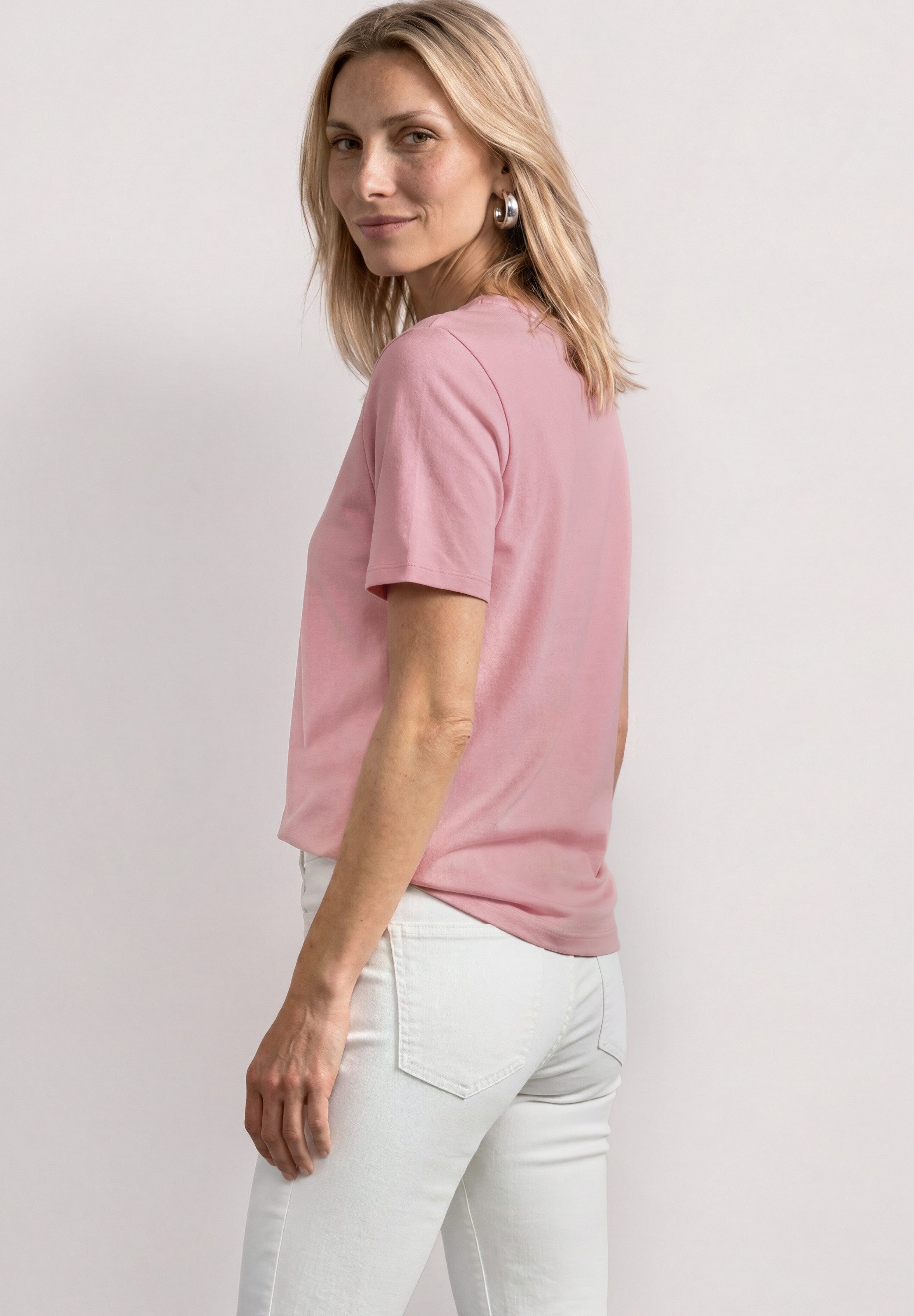 STREET ONE T-Shirt im soften Baumwoll-Mix