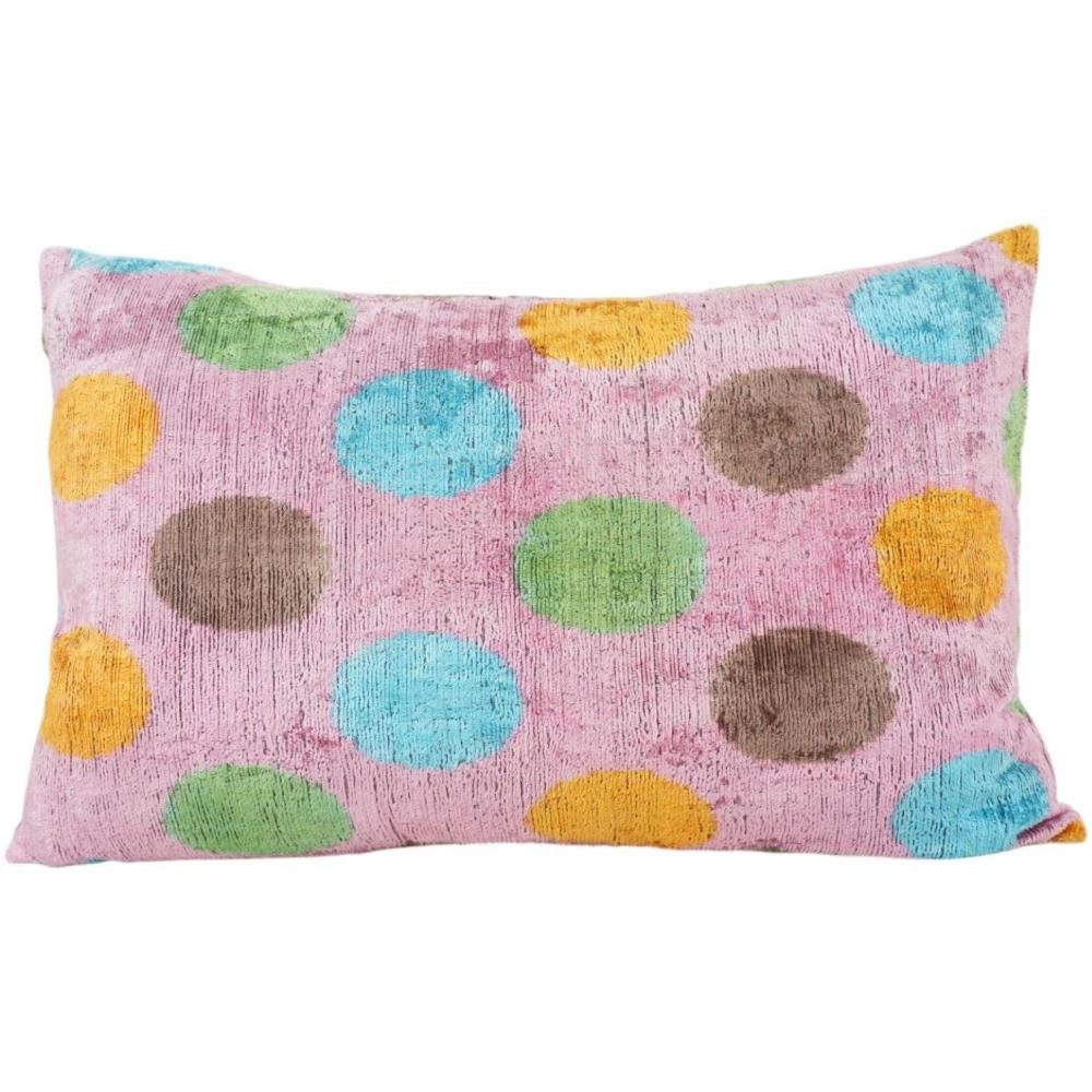 Thanks, A LOT Kissenhülle Thanks A LOT Kissenhülle Silk-Velvet Dots Rose-Multi 40 x 60 cm