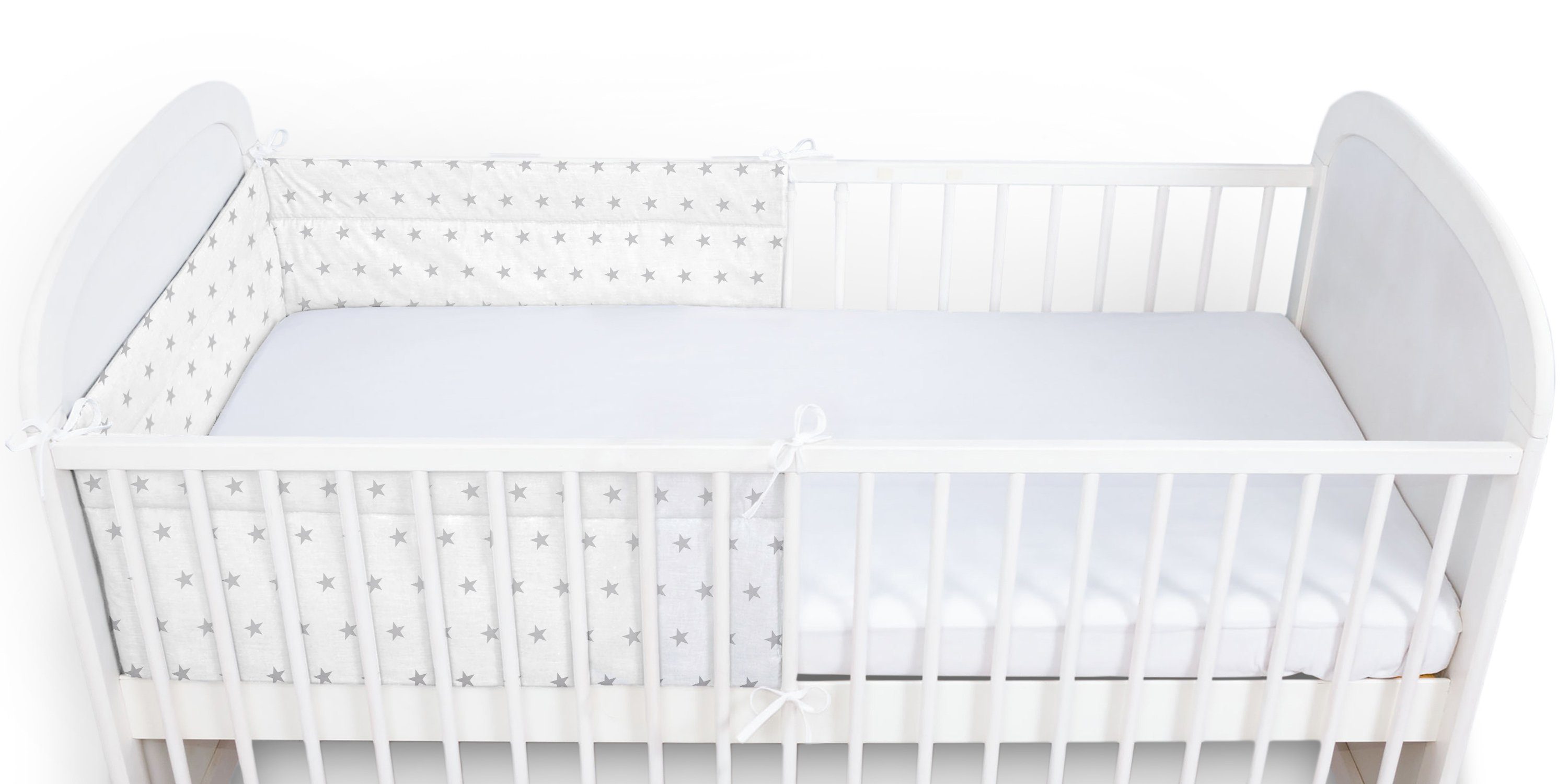 Möbel Babymöbel Amilian Bettnestchen (Made in EU) Bettumrandung, Kopfschutz; 210x30 cm, für Kinderbett 140x70 geeignet, (Nestche