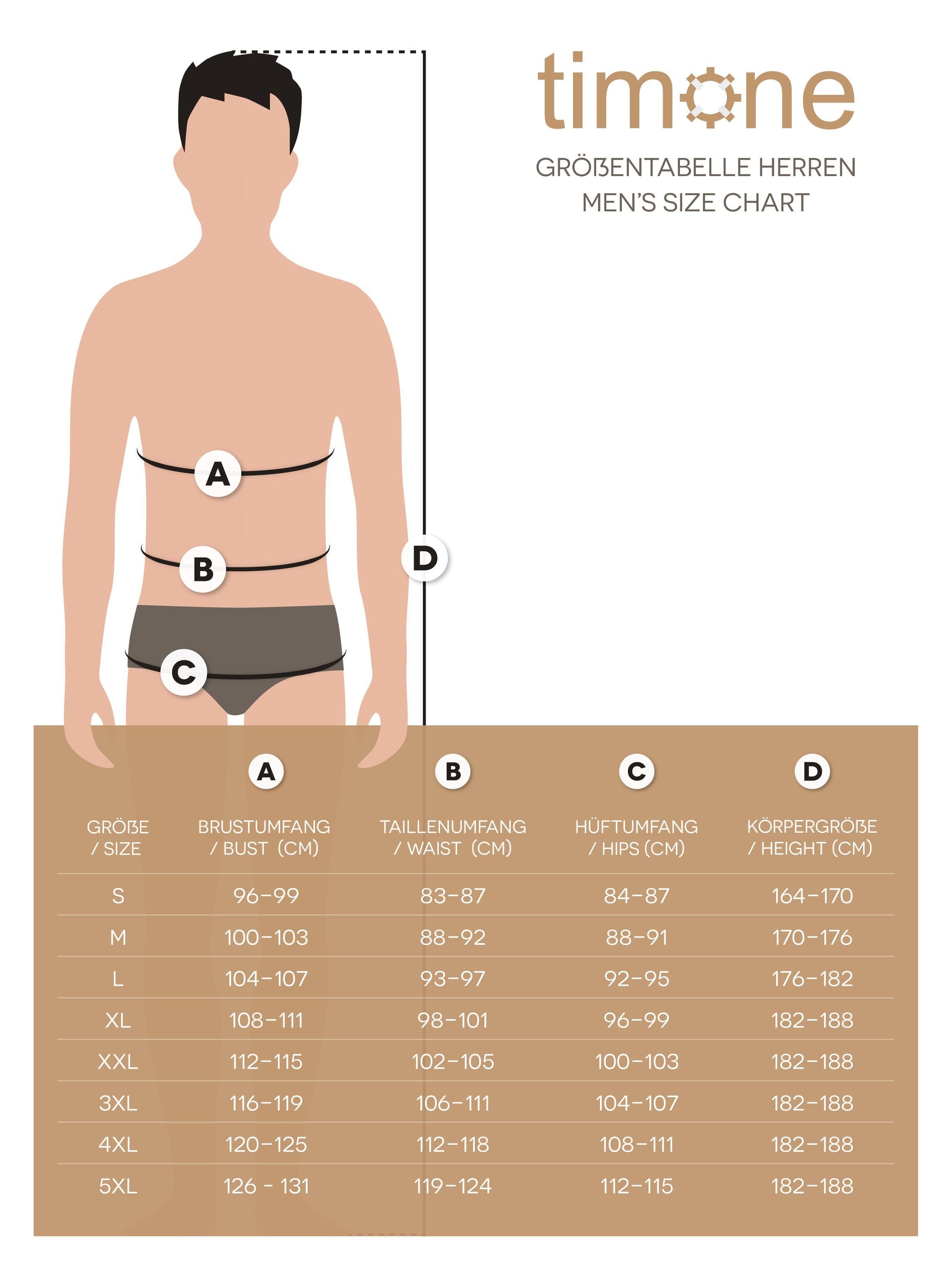 Timone Nachthemd Herren Nachthemd TI30-117 (1-tlg)