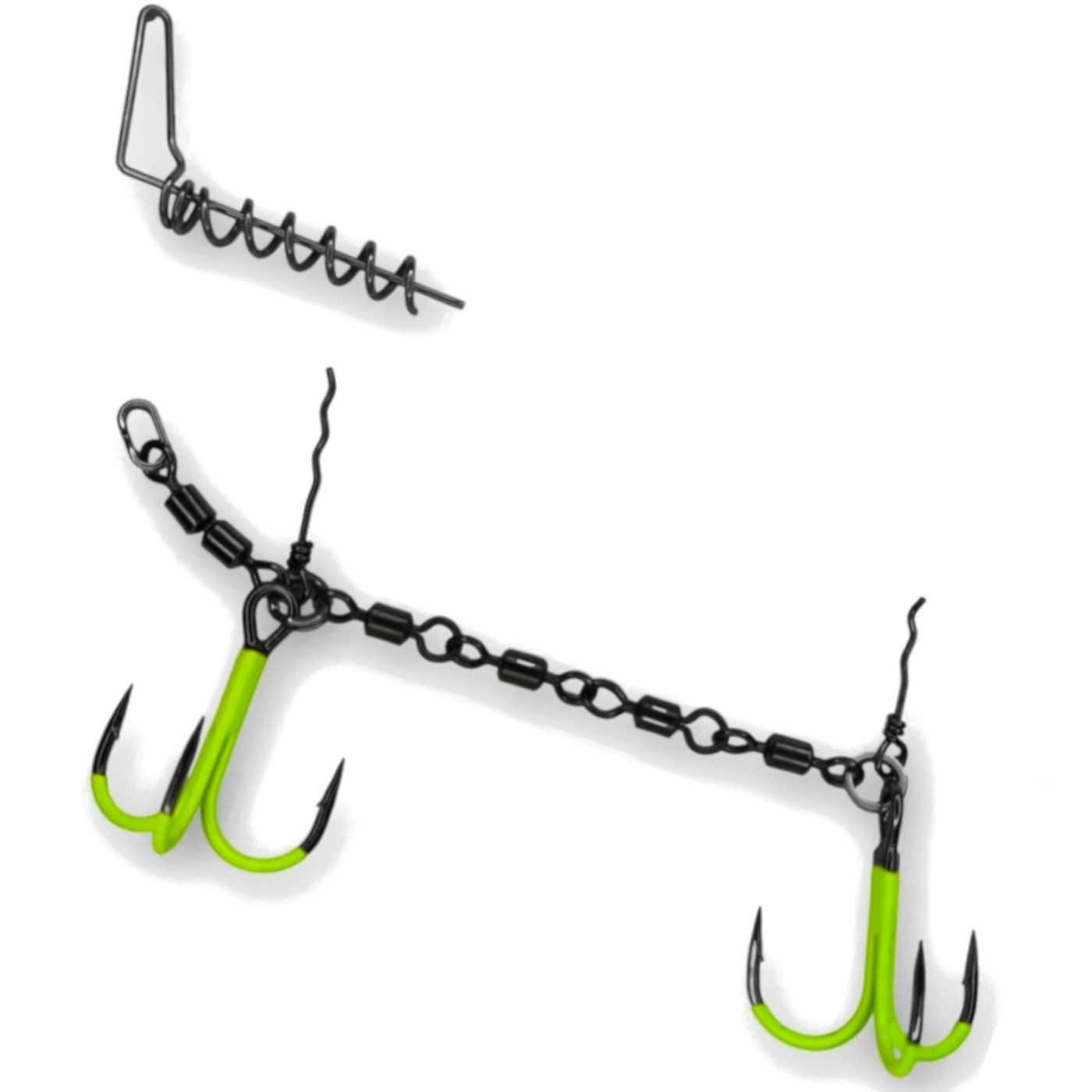 Drillingshaken Pikecraft 4-Swivel Kit XL 3/0 -