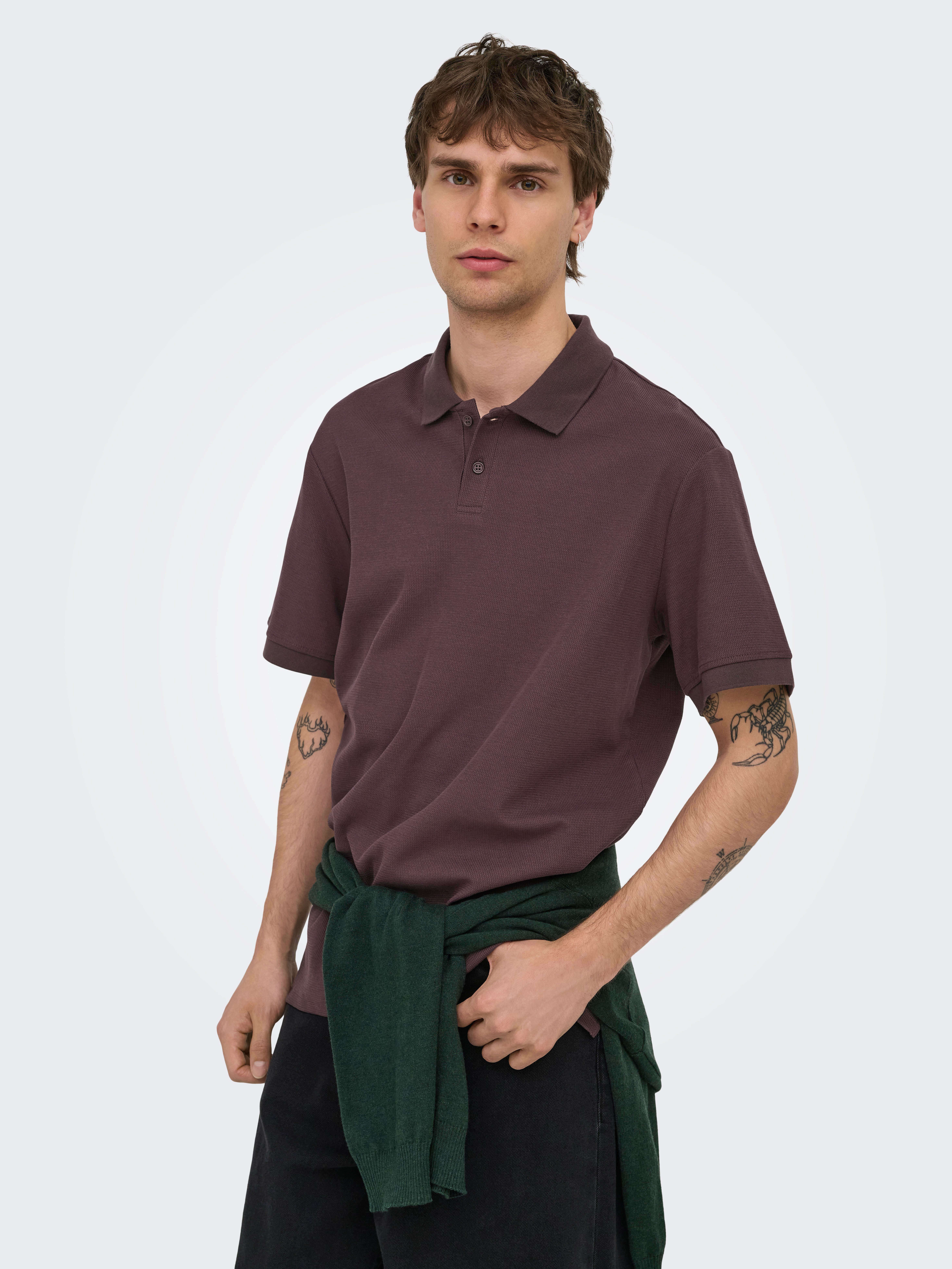 ONLY & SONS Poloshirt ONSBEN REG SS POLO SHIRT NOOS Baumwolle, regular fit