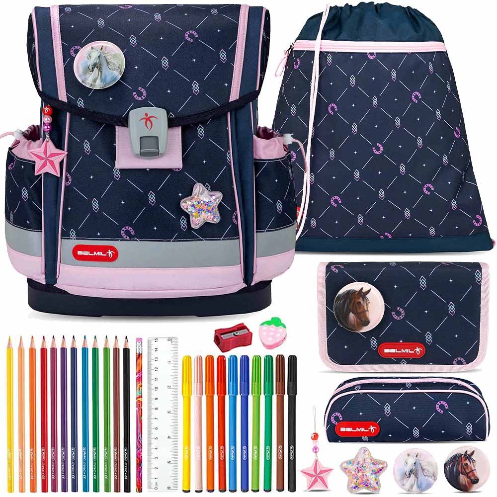 Schulranzen Set Classy PLUS 10-teilig 2025 Mädchen Midnight Gallop