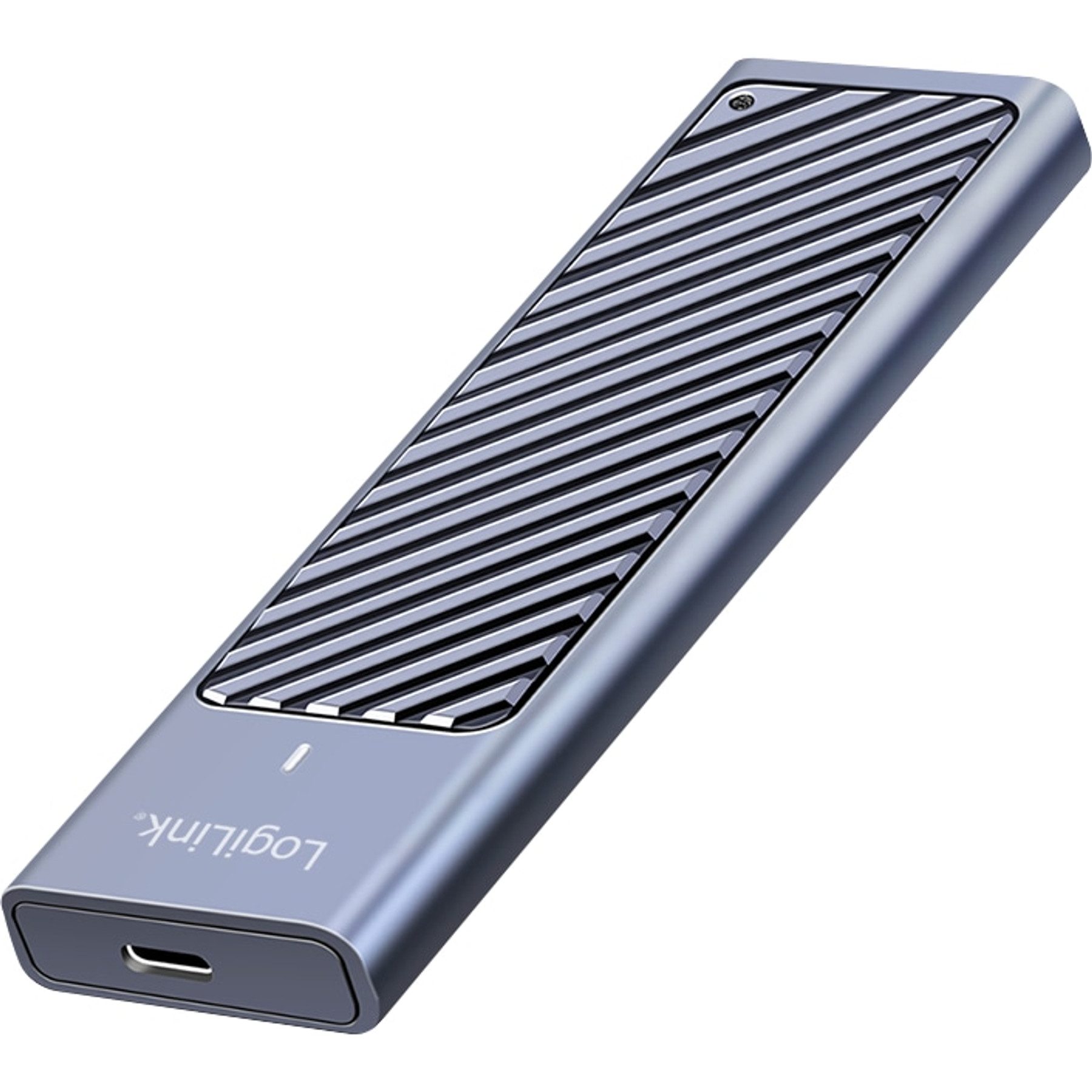 LogiLink Festplatten-Gehäuse LOGILINK Festplattengehäuse UA0435 M.2 NVMe USB 3.2 2x2, bis zu 10TB