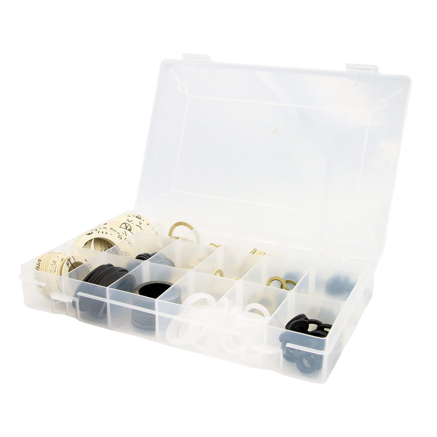 Haas Otto Dichtungsring Universal-Dichtungskoffer für Sanitär, Solar und Heizung