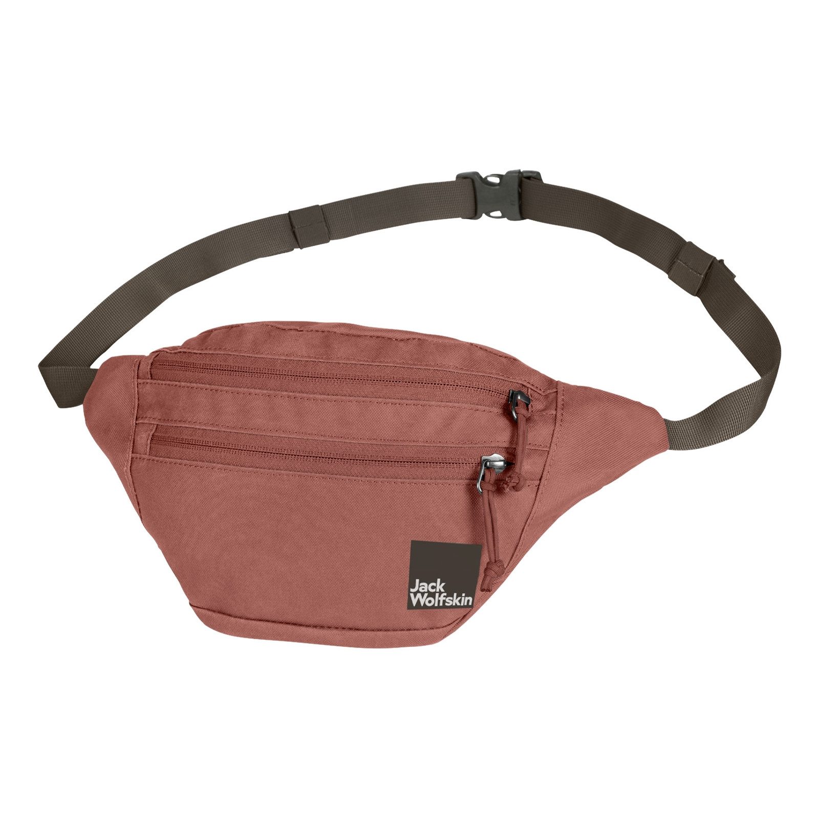 Jack Wolfskin Bauchtasche Konya Hipbag, aufgeklebtes Logo-Patch auf Vorderseite