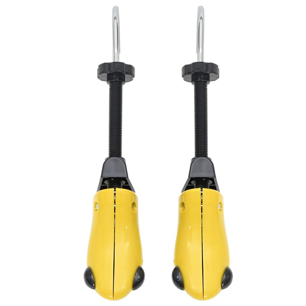 vidaXL Schuhspanner Schuhspanner mit Schuhanzieher Gelb EU 34-37 Kunststoff (1-tlg) – Bild 4 von 5
