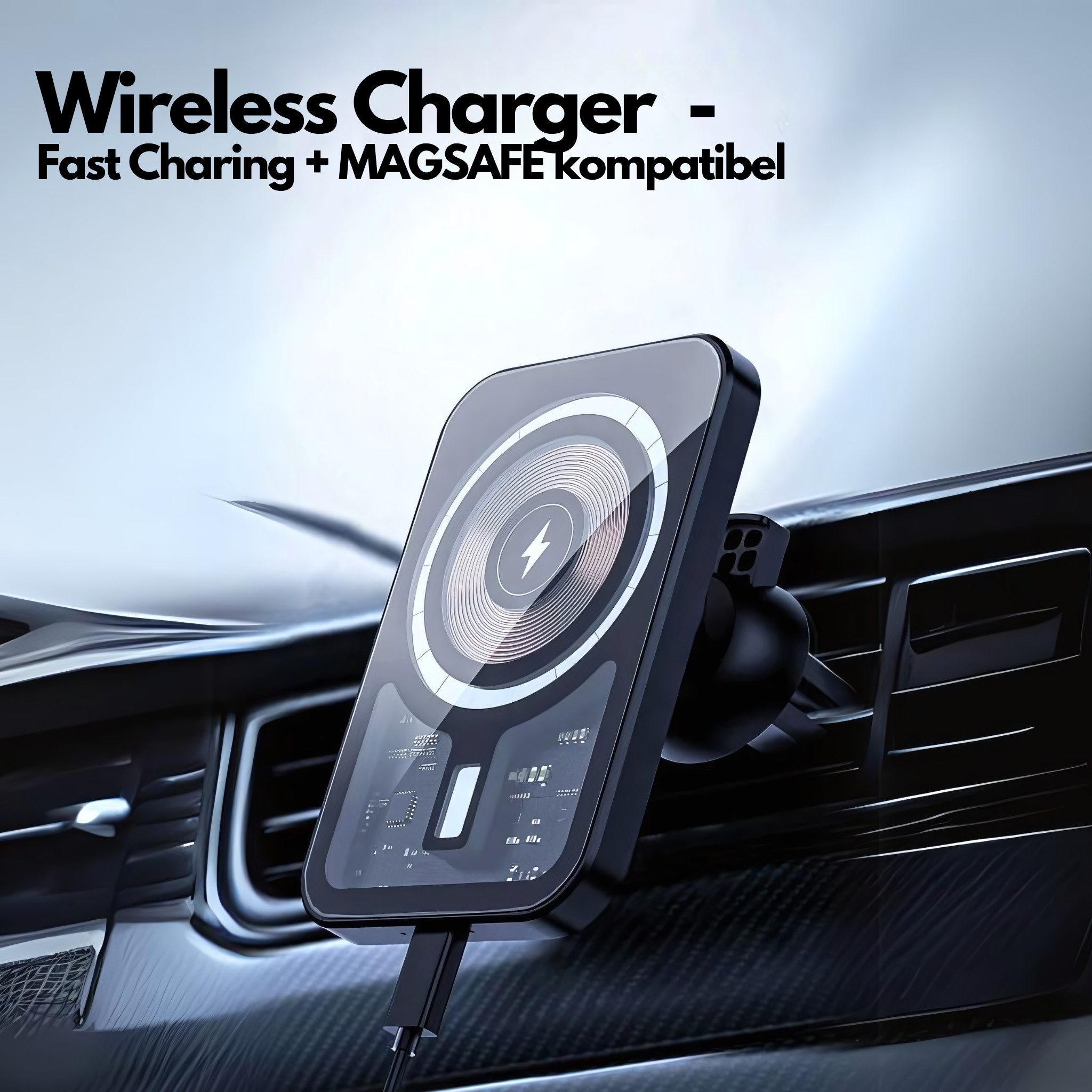 Fast Charging Handyhalterung Induktions-Ladegerät