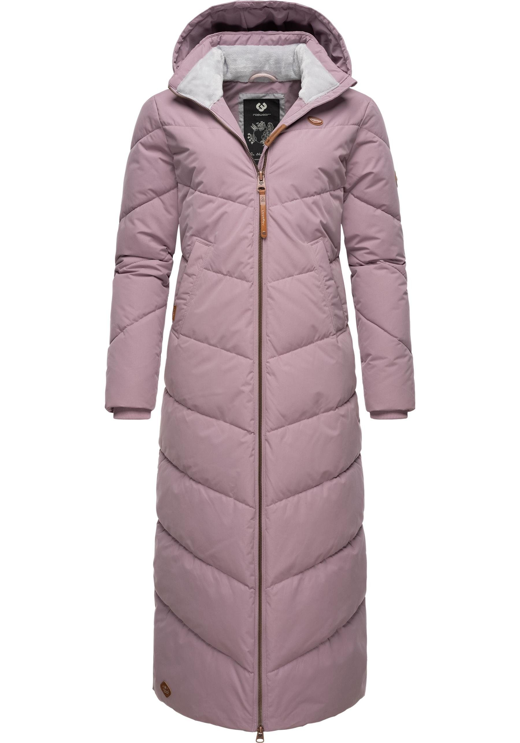 Ragwear Wintermantel Rebelka Extralong wasserdichter Winterparka günstig online kaufen
