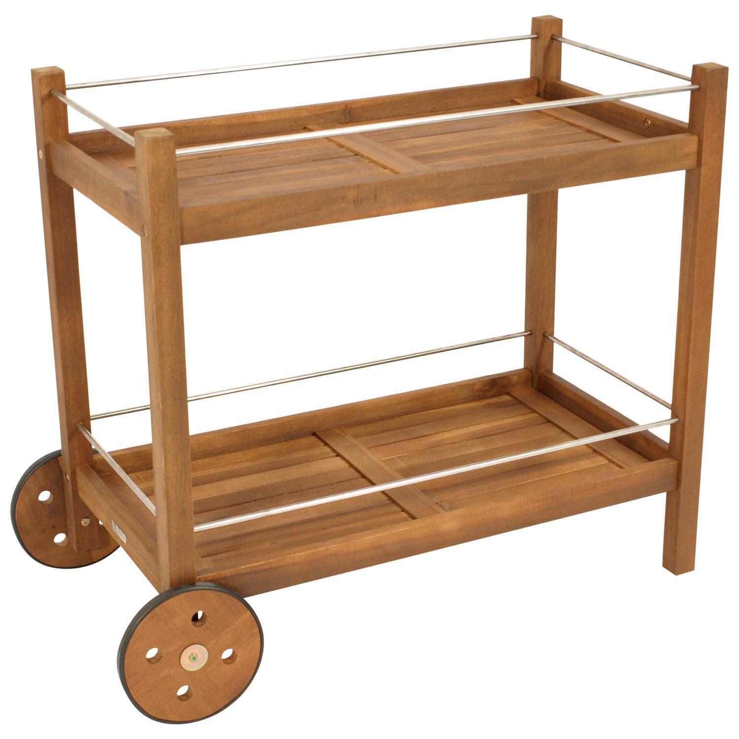 DEGAMO Servierwagen CAPE TOWN, Fahrbar, Zwei Fächer