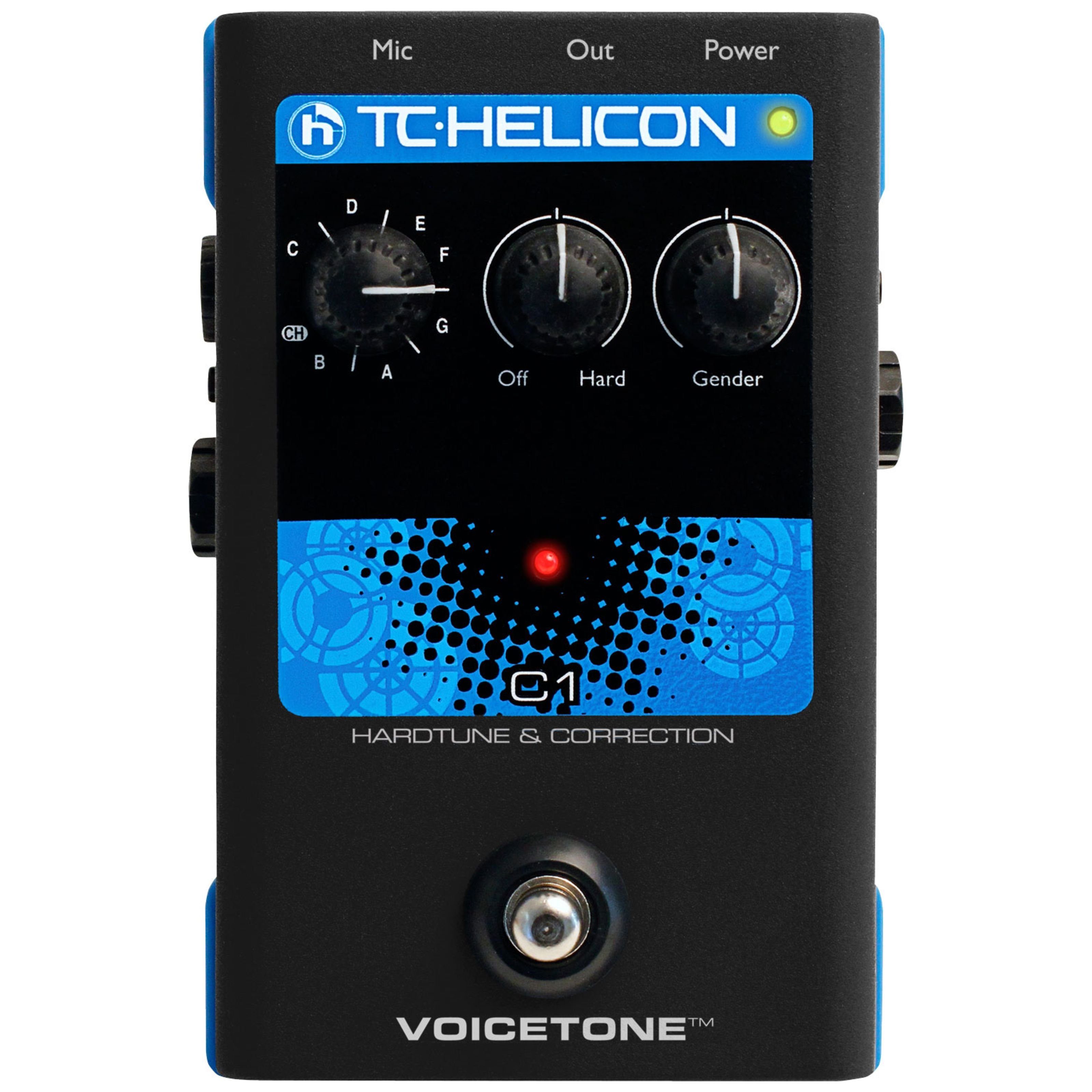 TC-Helicon Audio-Wandler, (VoiceTone C1 Hardtune and Correction Pedal, Studio Hardware, Effektgeräte), VoiceTone C1 - Effektgerät
