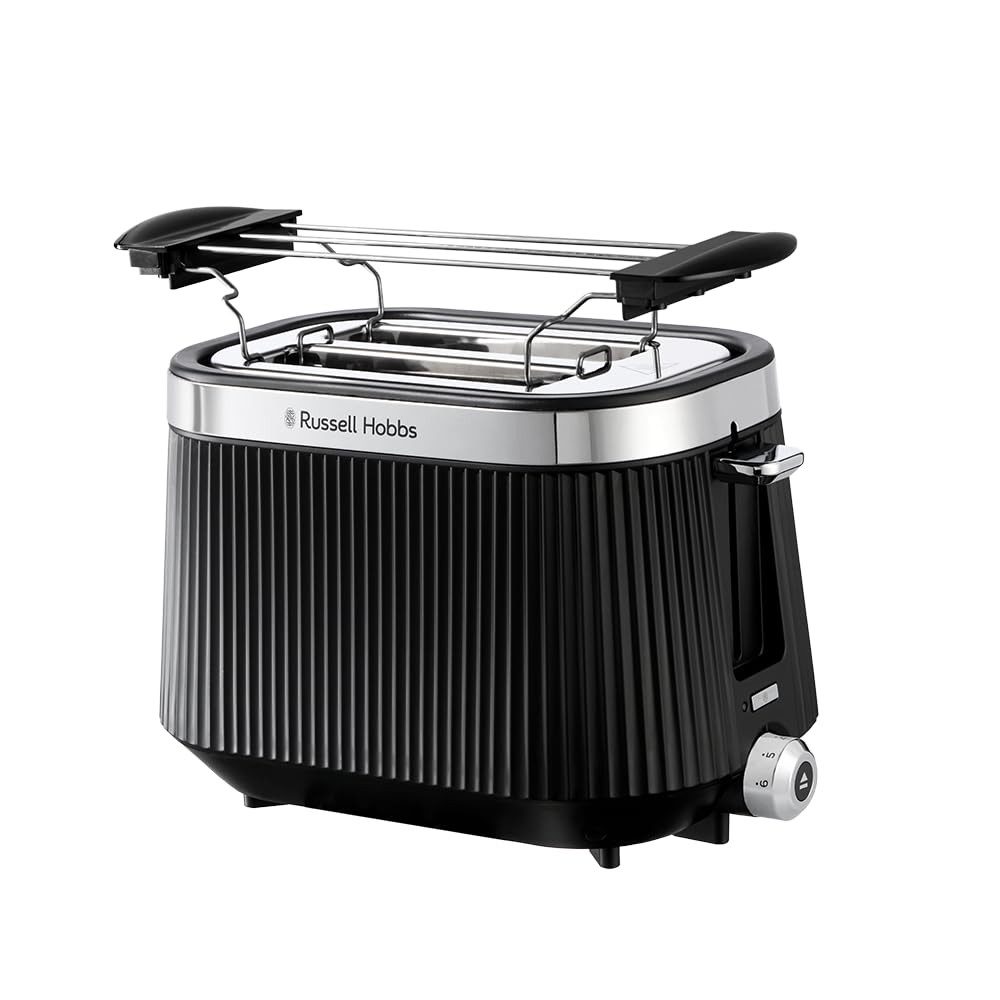 RUSSELL HOBBS Toaster 26760-56, 6 Bräunungsstufen, Lift & Look, Auftau-, Aufwärmfunktion