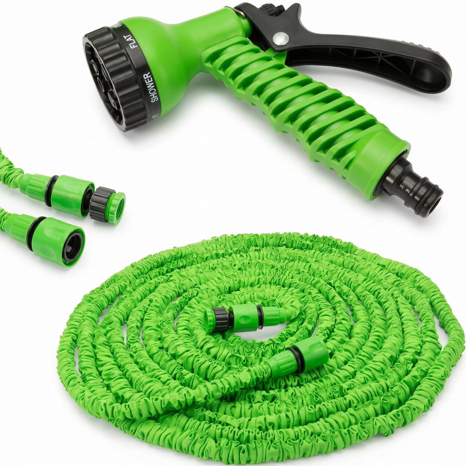 WS-Trend Gartenschlauch Ausziehbarer Gartenschlauch flexibel 30/45/75 m Wasserschlauch