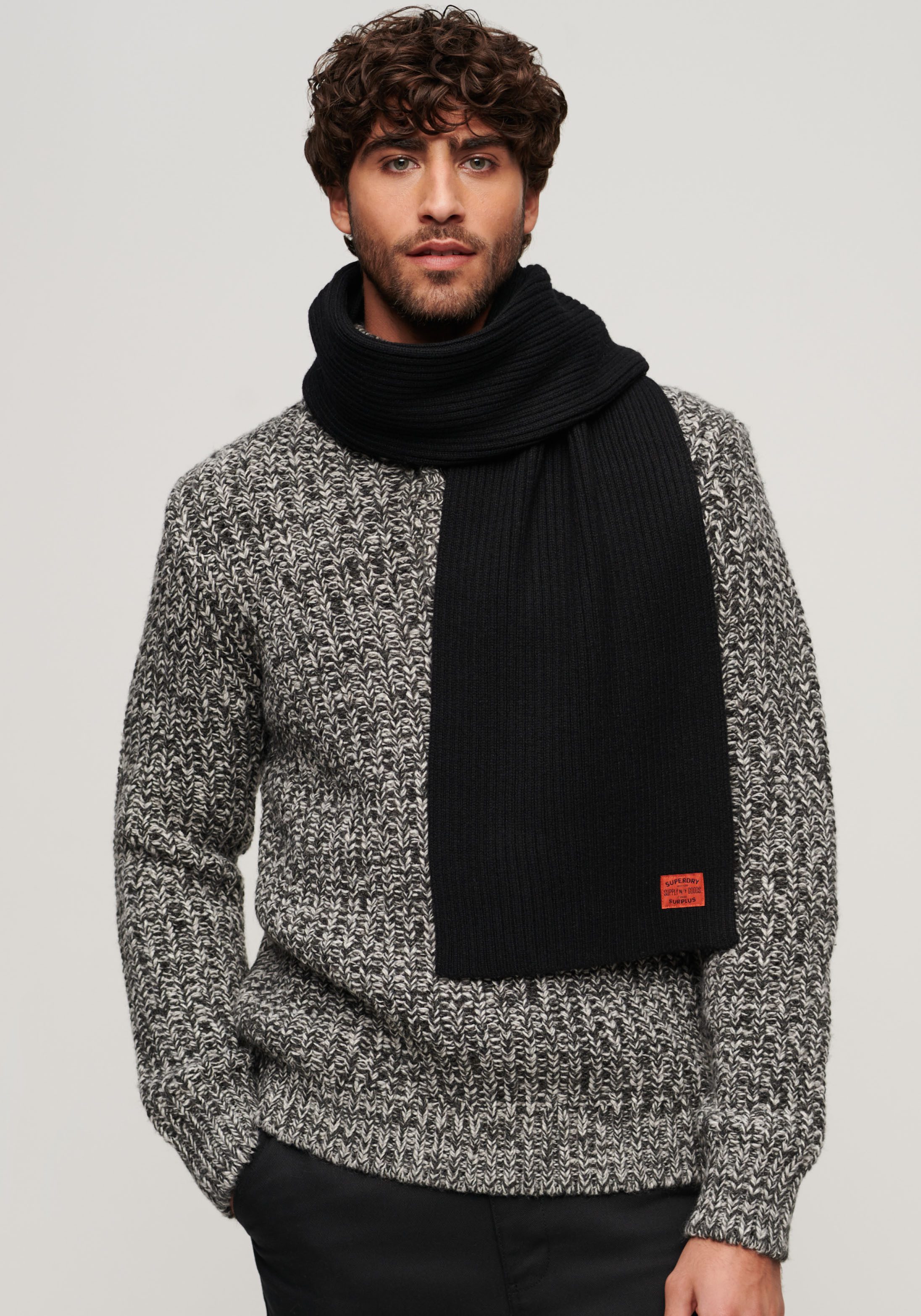 Superdry Strickschal WORKWEAR KNITTED SCARF