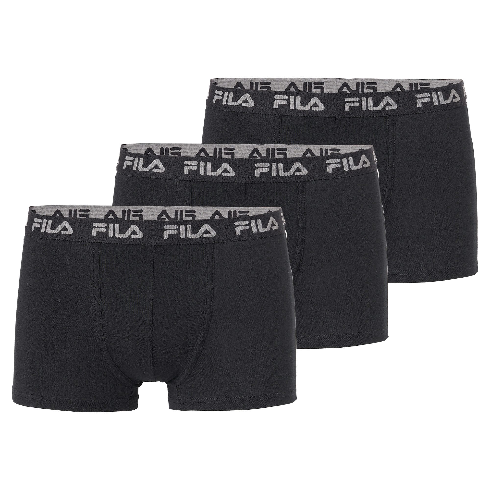 Fila Boxershorts MAN BOXER SHORTS (3er Pack) mit elastischem Logobund