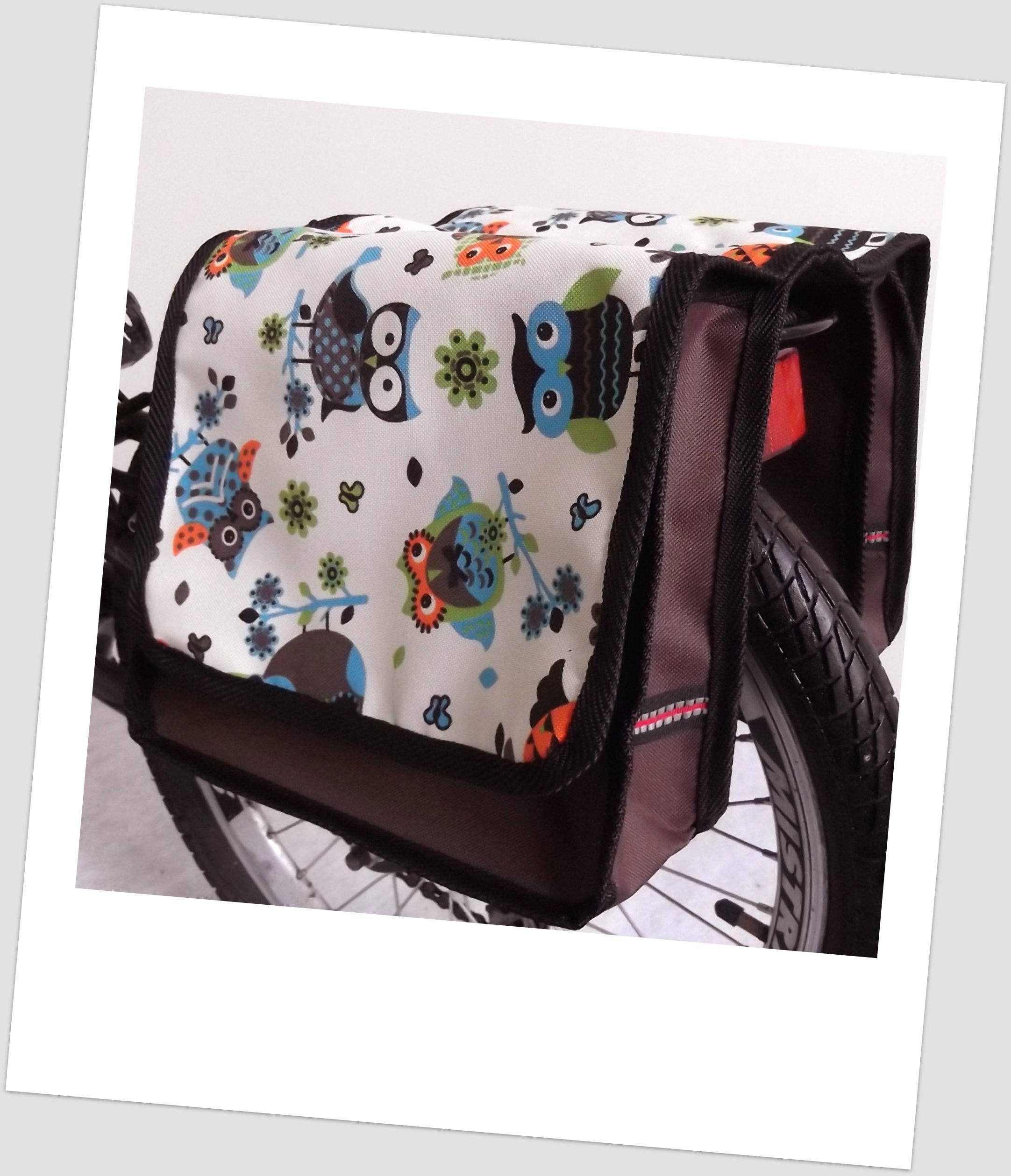 Baby-Joy Fahrradtasche Kinder-Fahrradtasche JOY Satteltasche Gepäckträgertasche Fahrradtasche