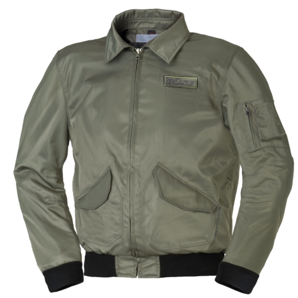 Büse Motorradjacke BÜSE Kingman II Textiljacke oliv