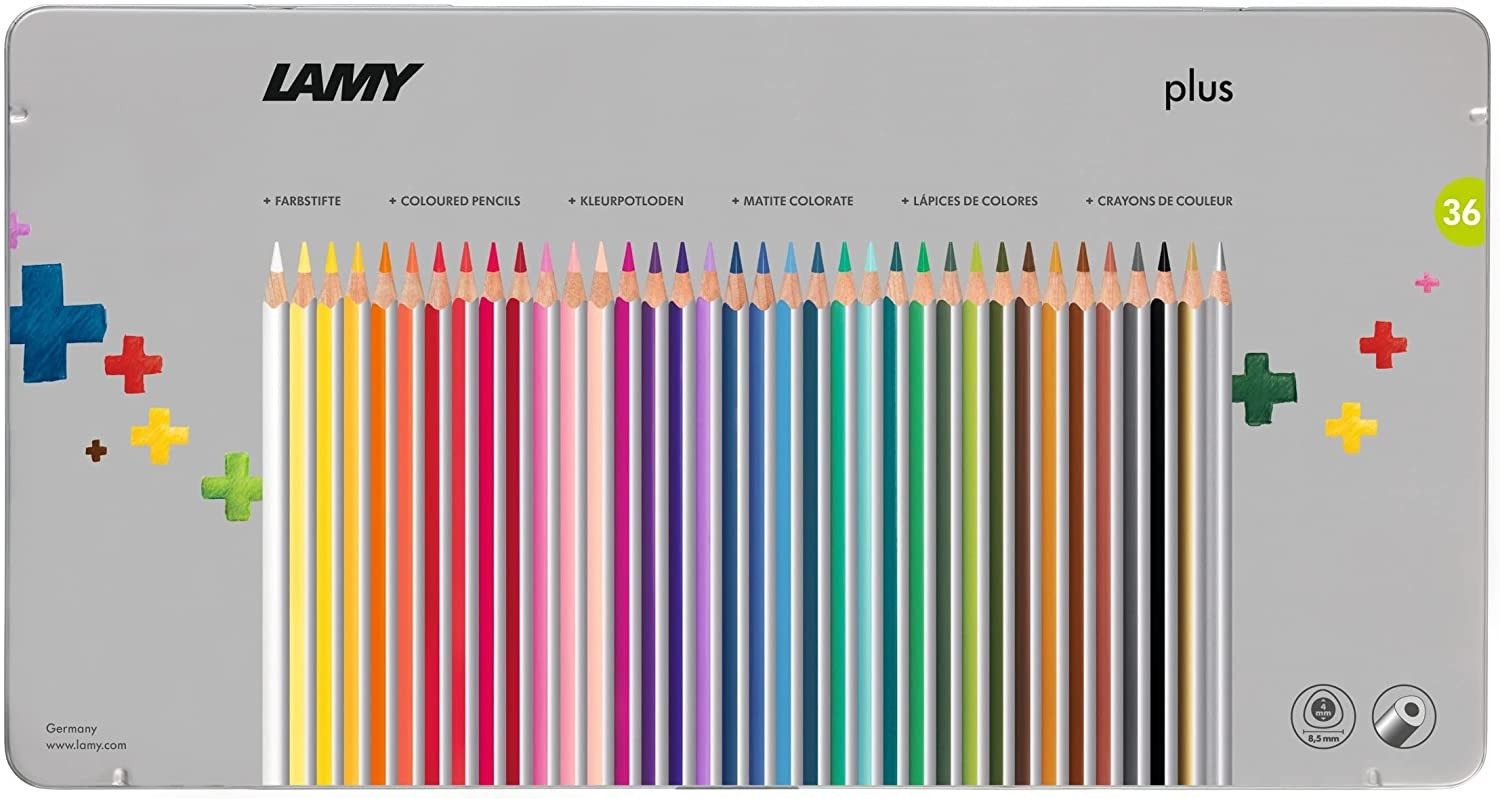 LAMY Buntstift LAMY Цветные карандаши plus 36er Metallbox