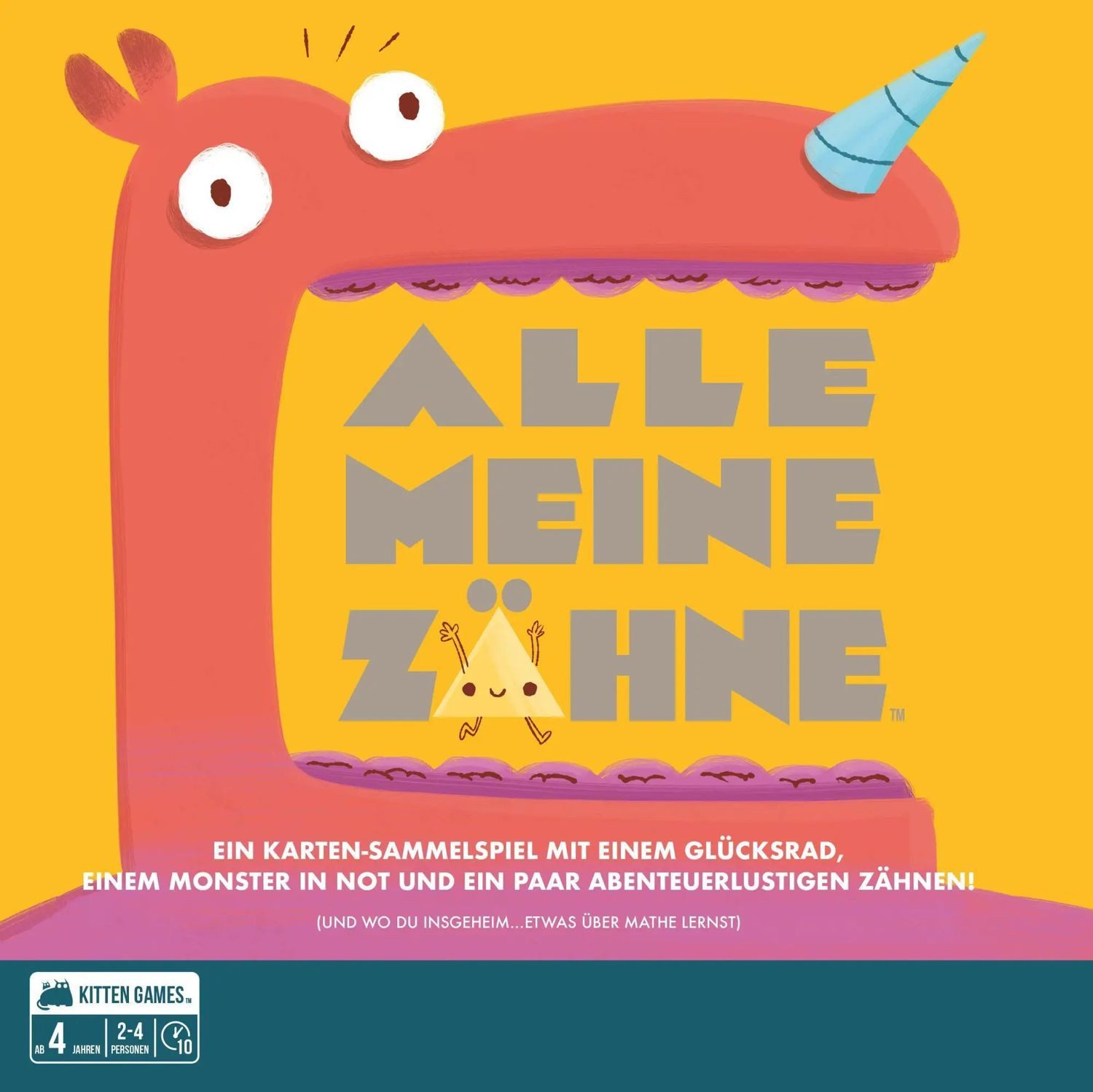 Asmodee Spiel Alle meine Zähne