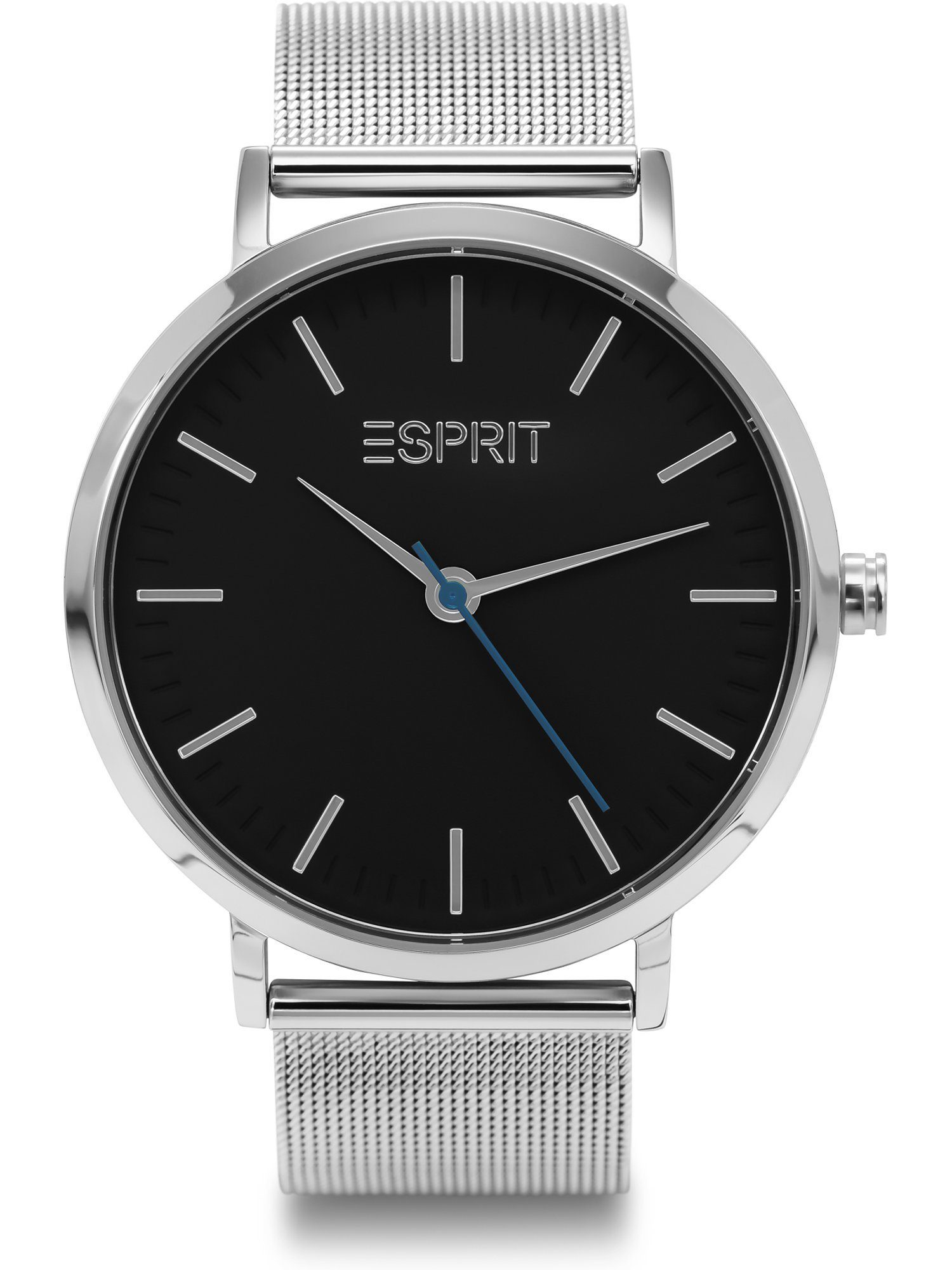 Quarz, Herren-Uhren ESPRIT silber Quarzuhr Klassikuhr Esprit Analog